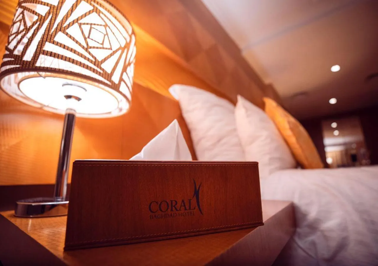 Bed in Coral Baghdad Hotel