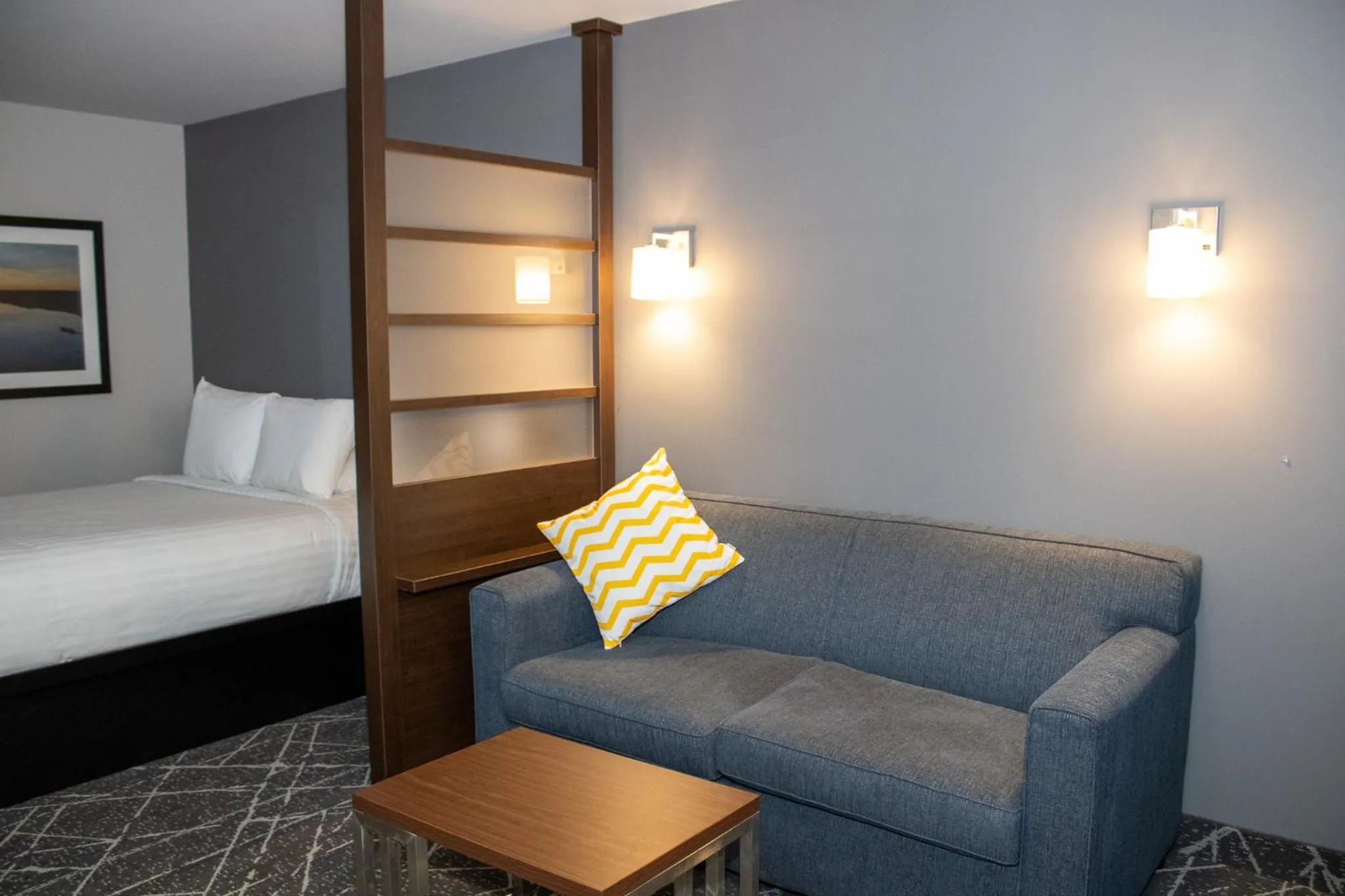Bed in Microtel Inn & Suites by Wyndham Antigonish