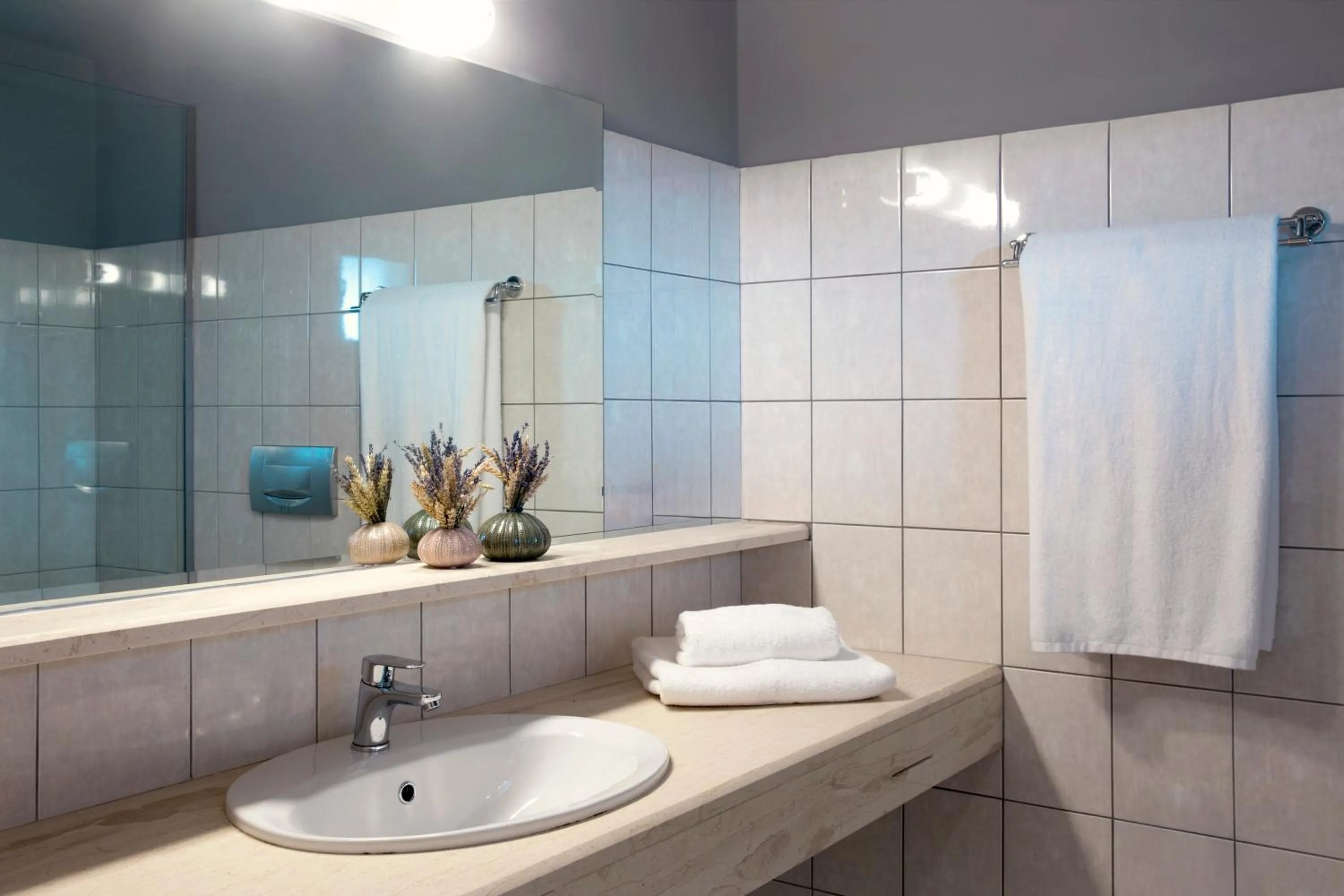 Bathroom in Zeus Eretria Resort