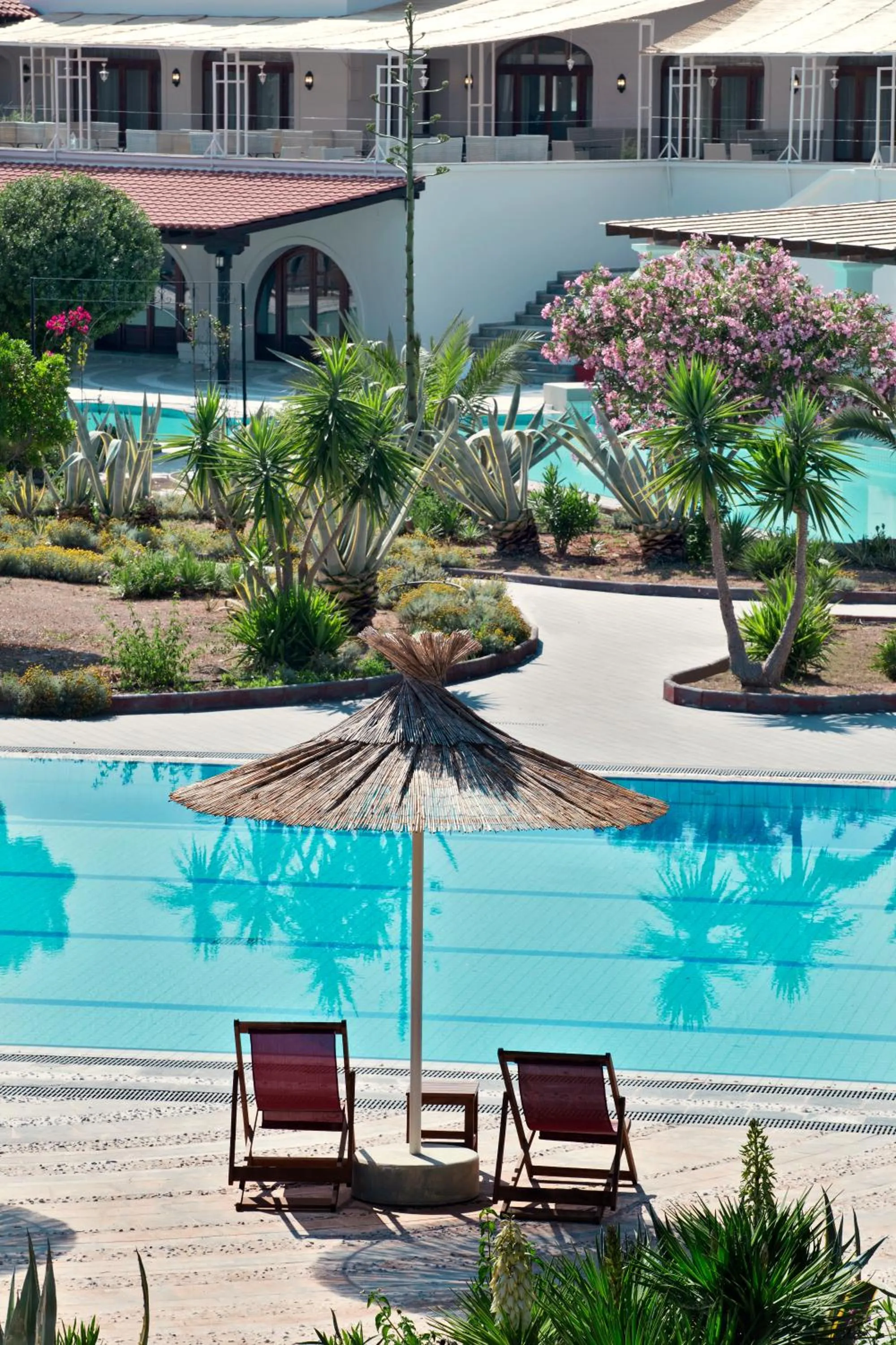 Pool view in Zeus Eretria Resort