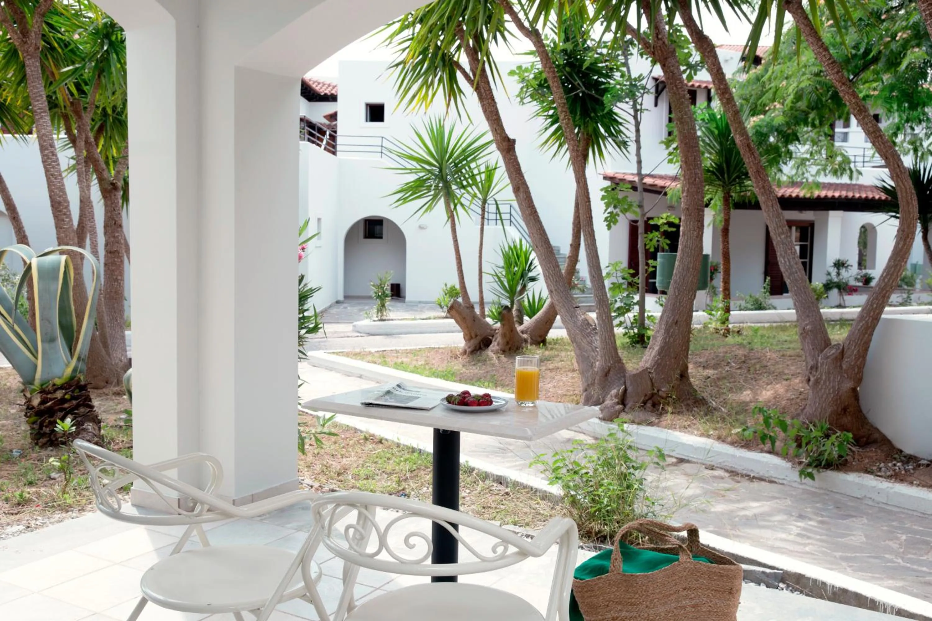 Seating area in Zeus Eretria Resort