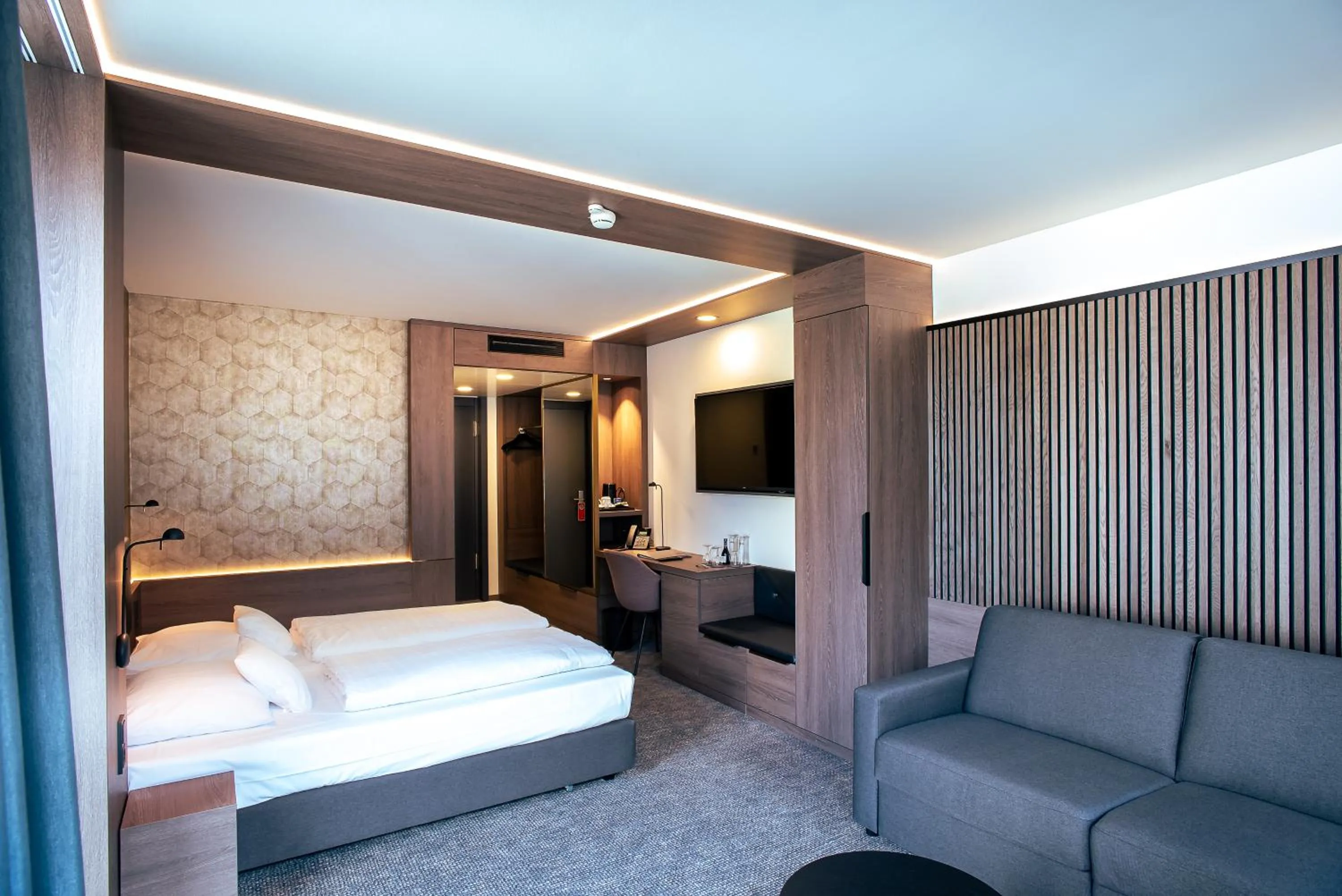 Bedroom, Bed in Stadthotel Münster