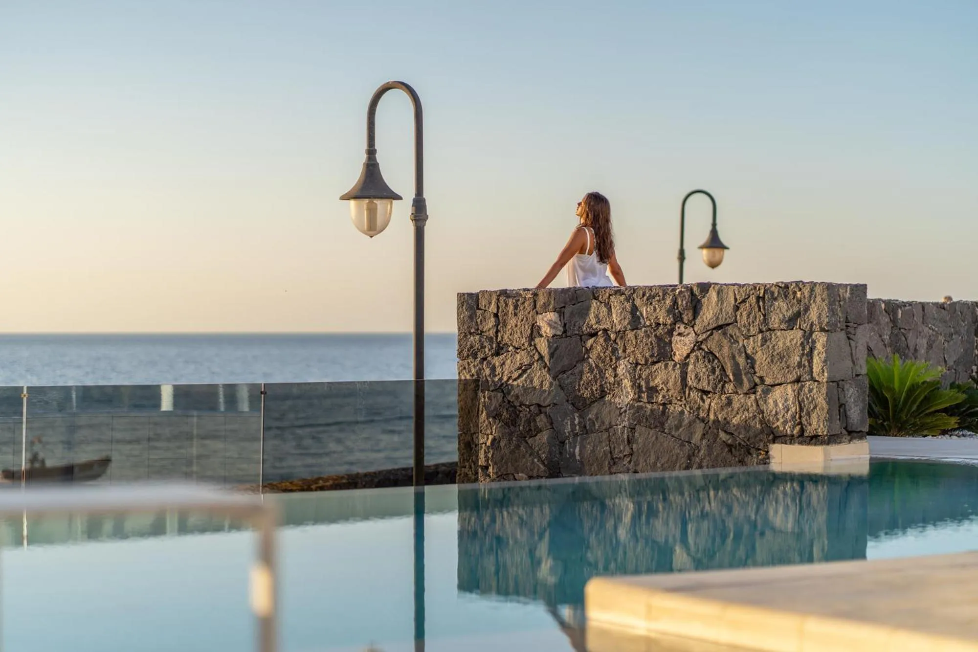 Pool view in Royal Marina Suites Boutique Hotel - Adults Only