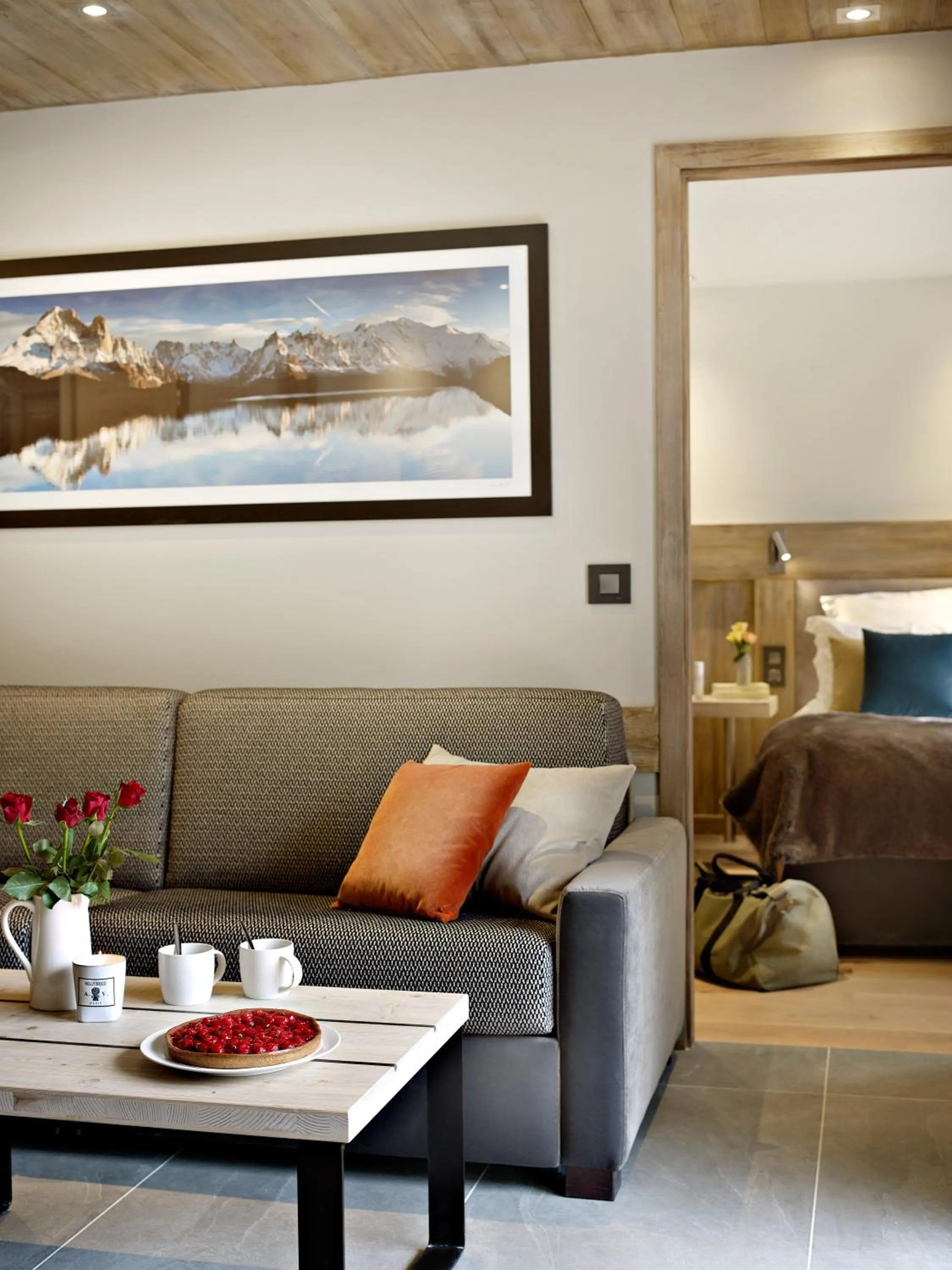 Bed in MGM Hôtels & Résidences - Résidence Chalets Laska