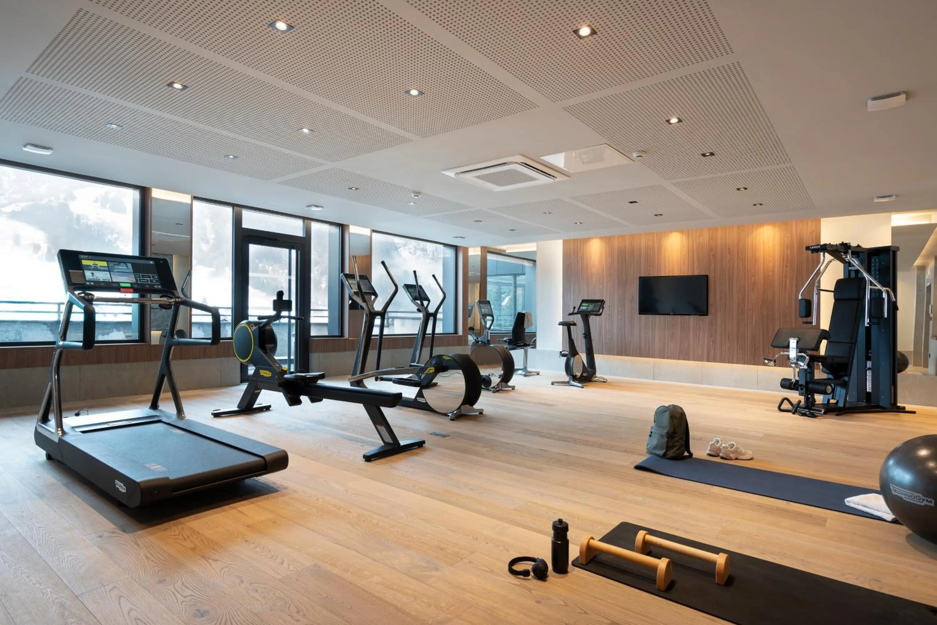 Fitness centre/facilities in MGM Hôtels & Résidences - Résidence Chalets Laska