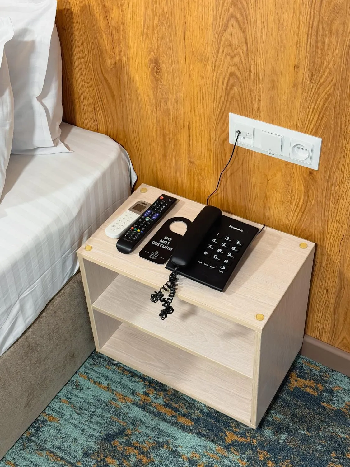 Bed in Musafir Hotel