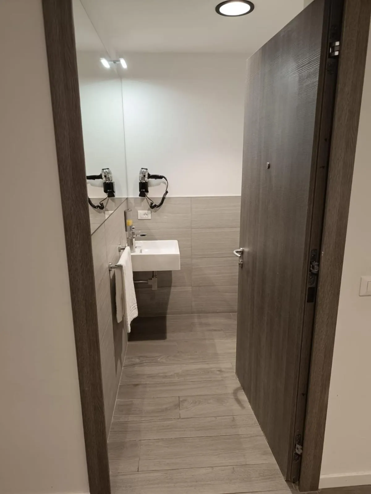 Bathroom in Fasthotel Linate