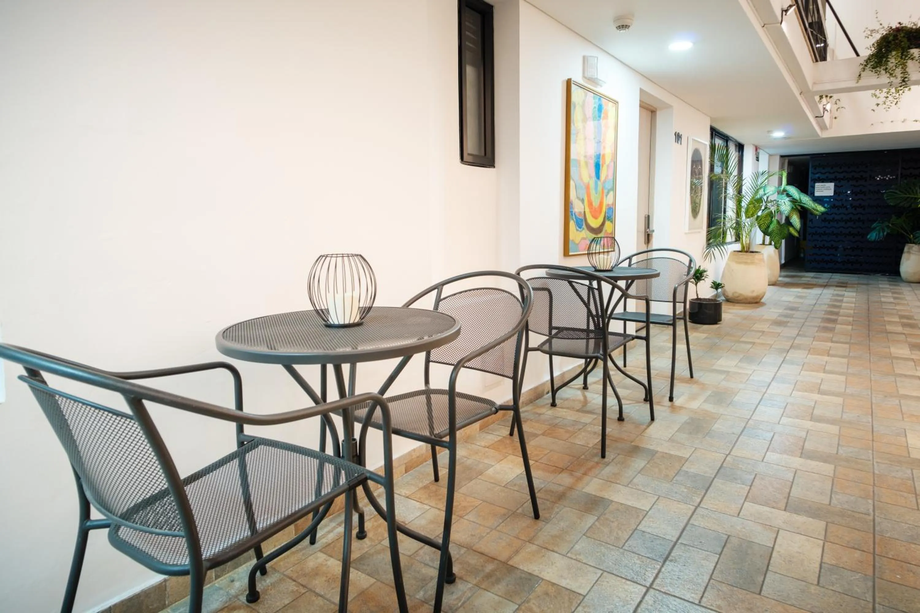 Patio in Palermo Home Bogota & Art Gallery