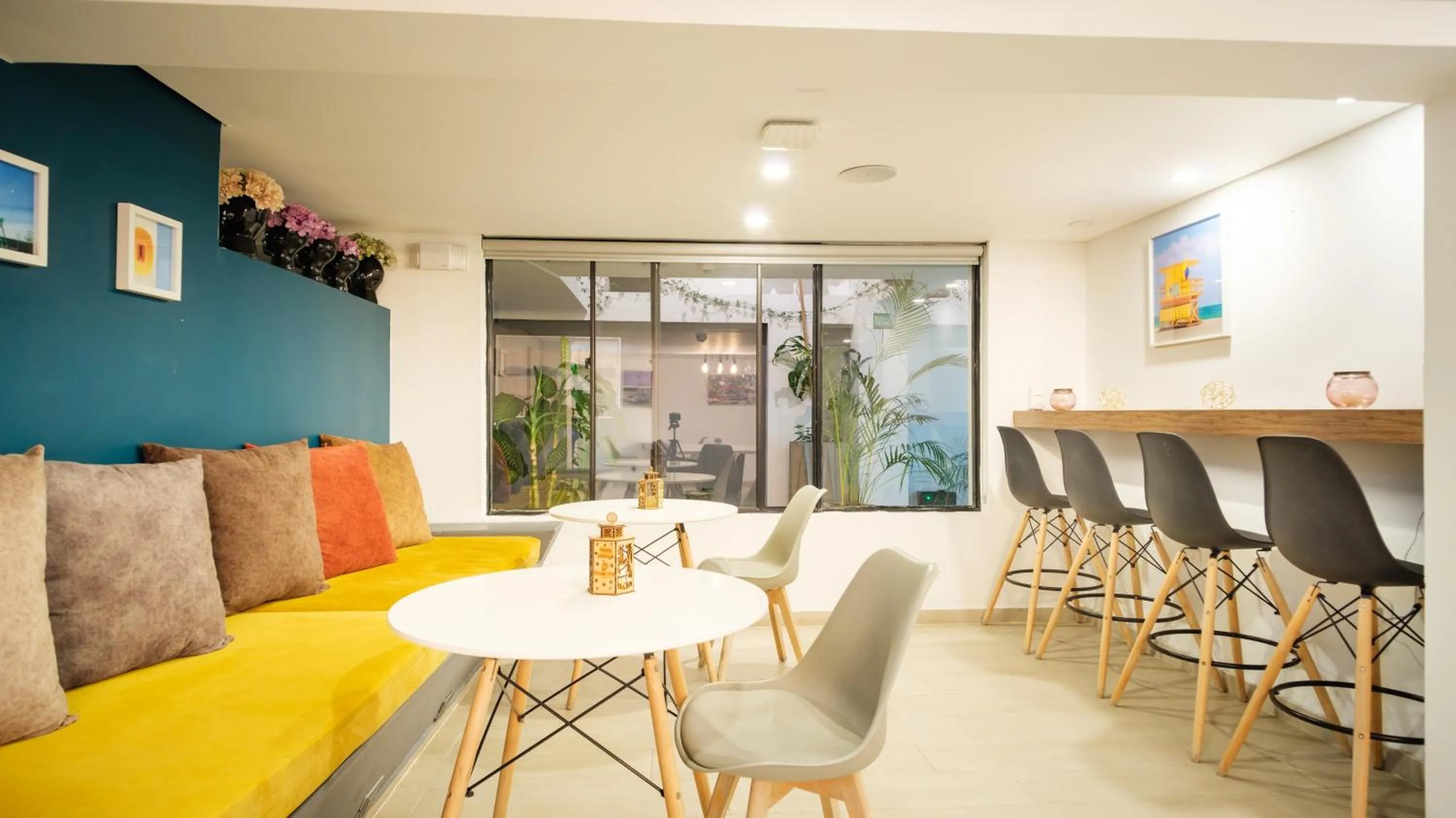 Seating area in Palermo Home Bogota & Art Gallery