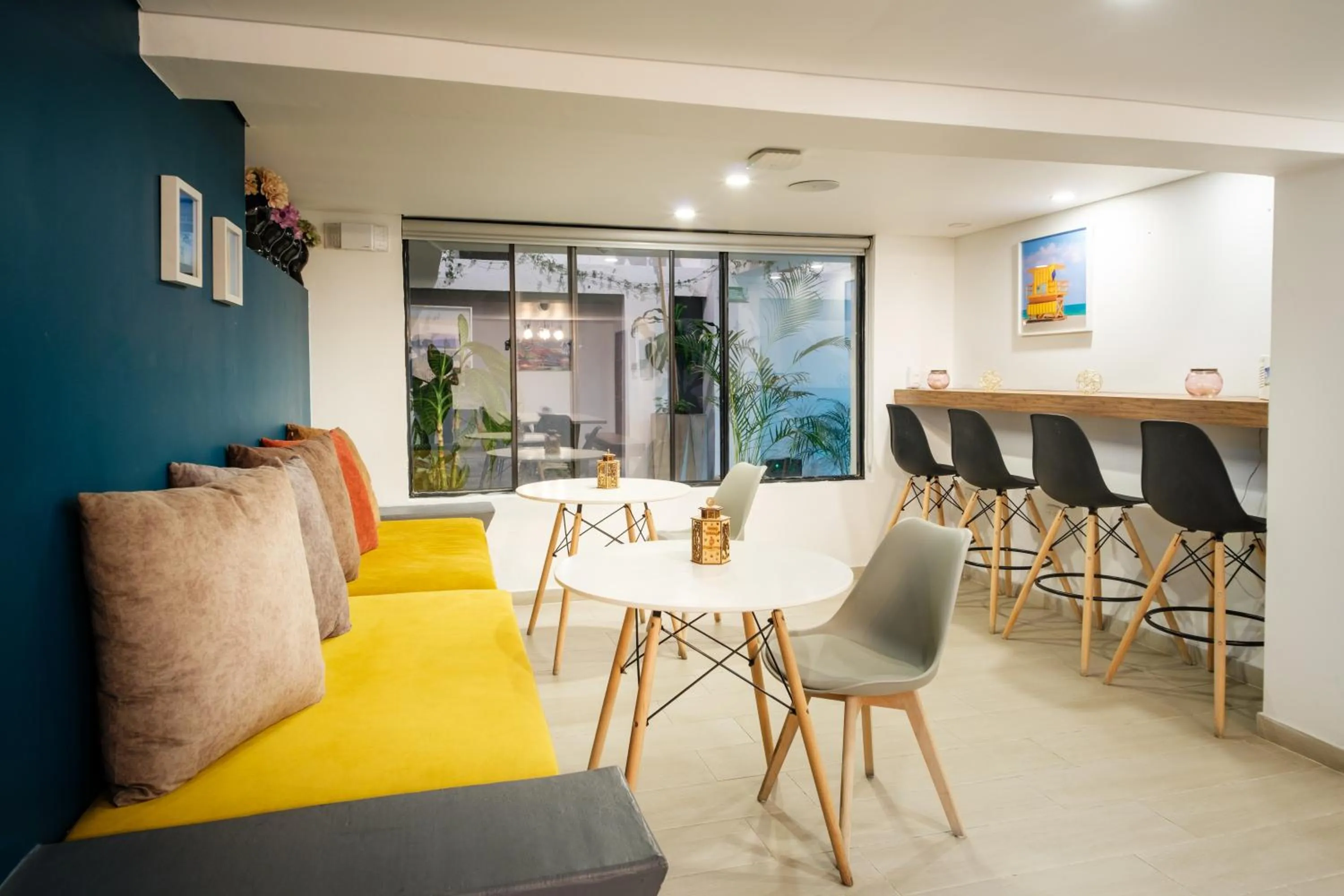 Seating area in Palermo Home Bogota & Art Gallery