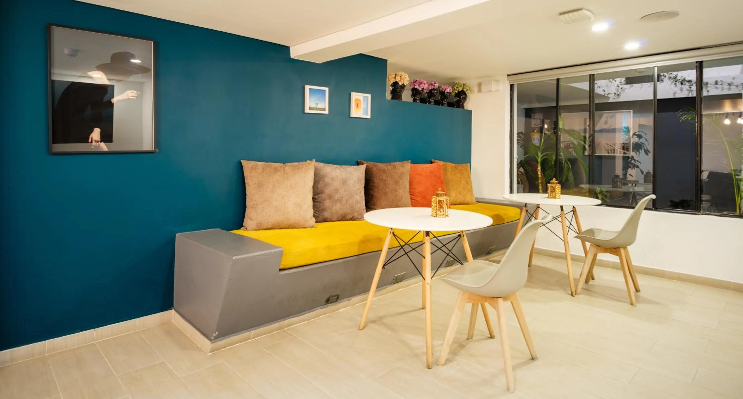 Seating area in Palermo Home Bogota & Art Gallery