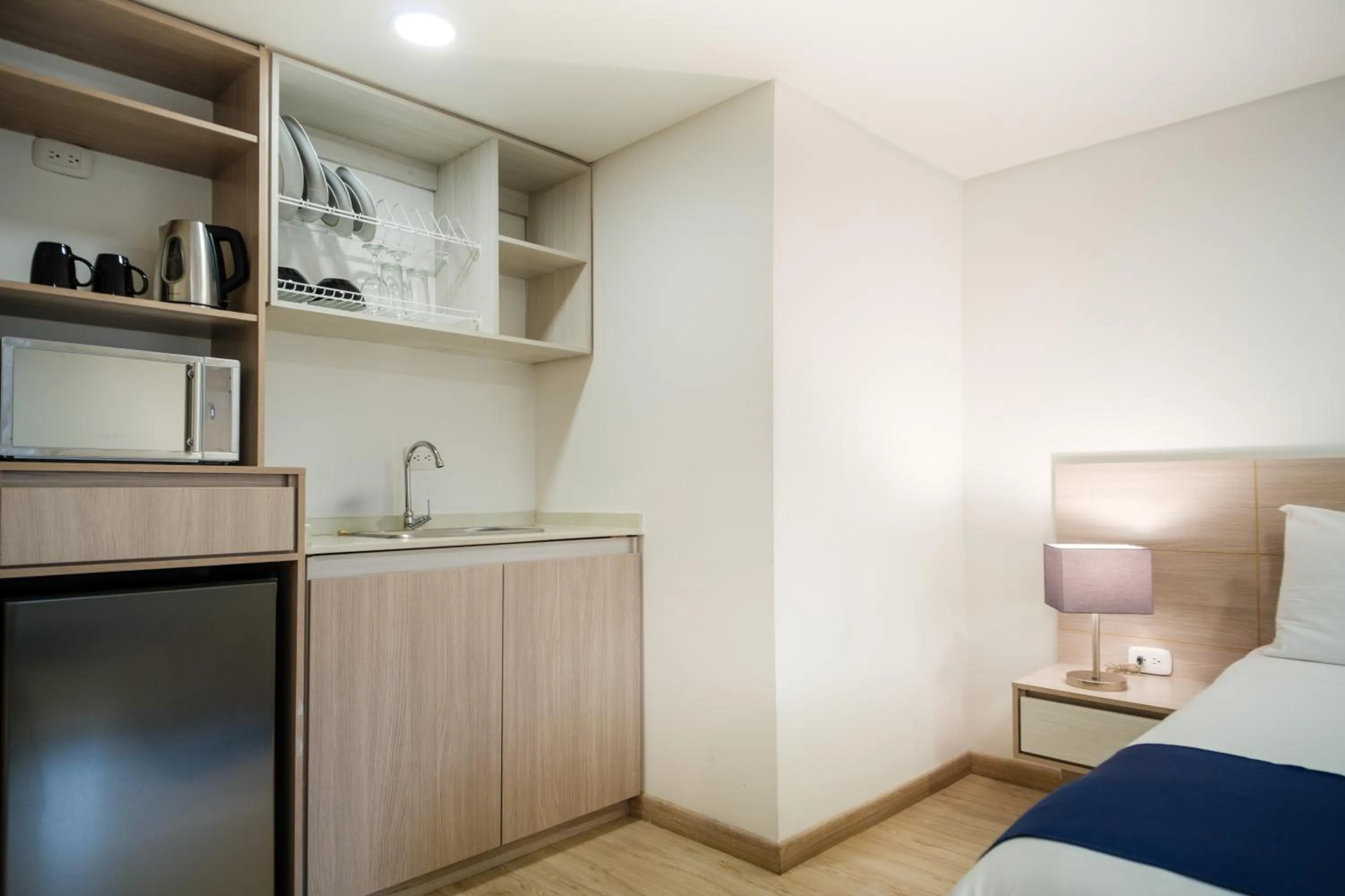 Kitchen or kitchenette, Bed in Palermo Home Bogota & Art Gallery