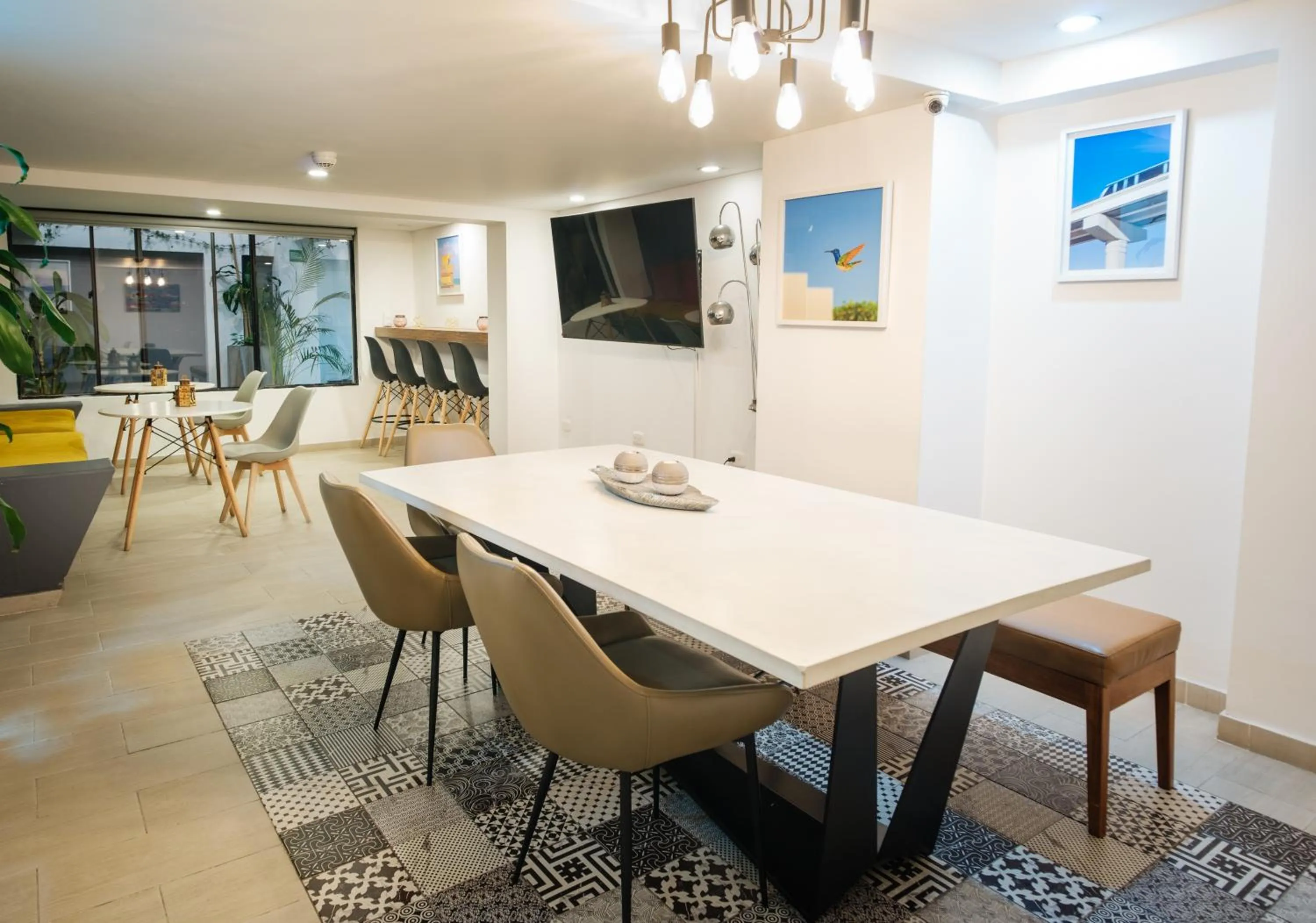 Dining area in Palermo Home Bogota & Art Gallery