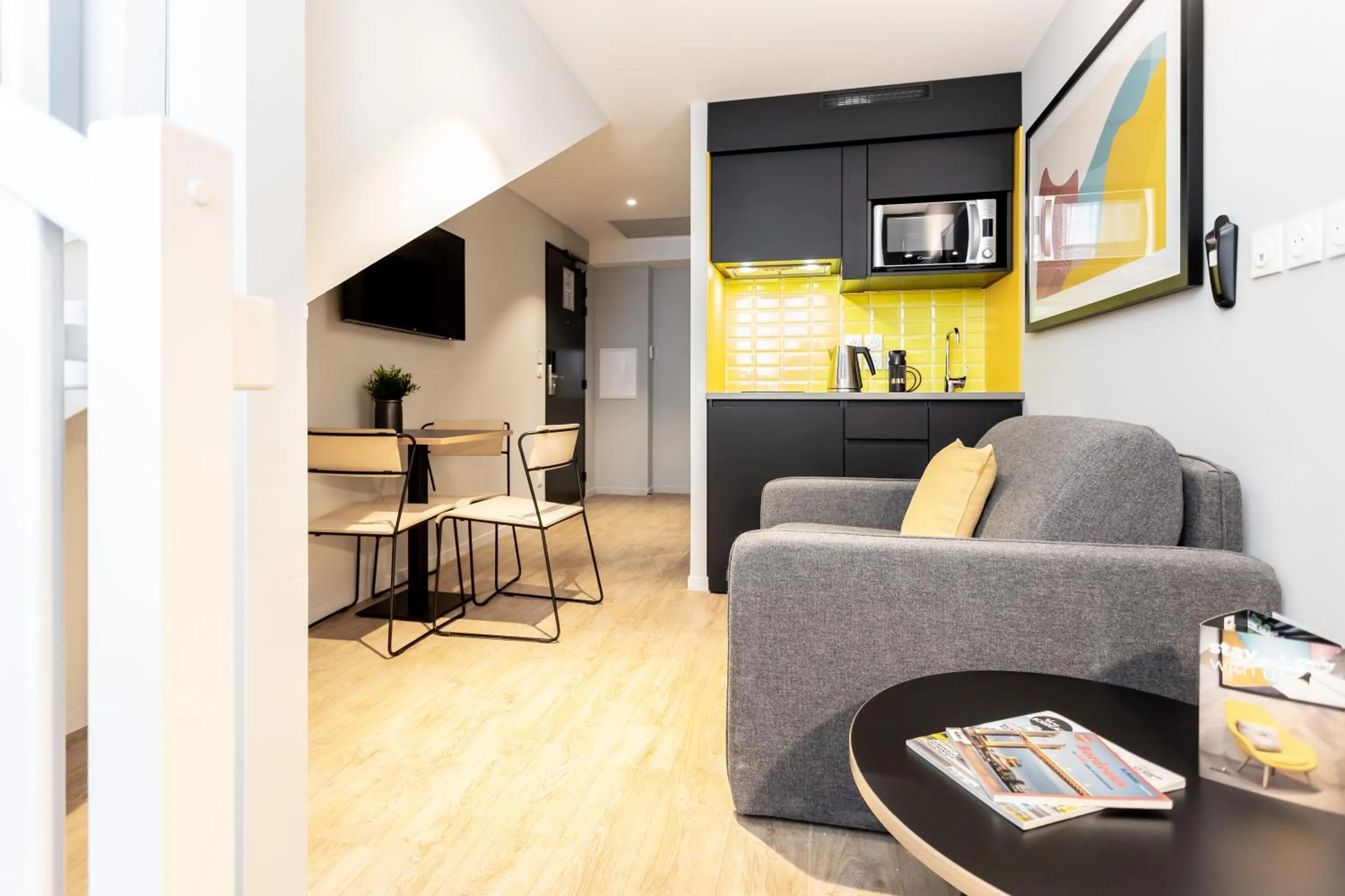 Kitchen or kitchenette in Staycity Aparthotels Bordeaux City Centre