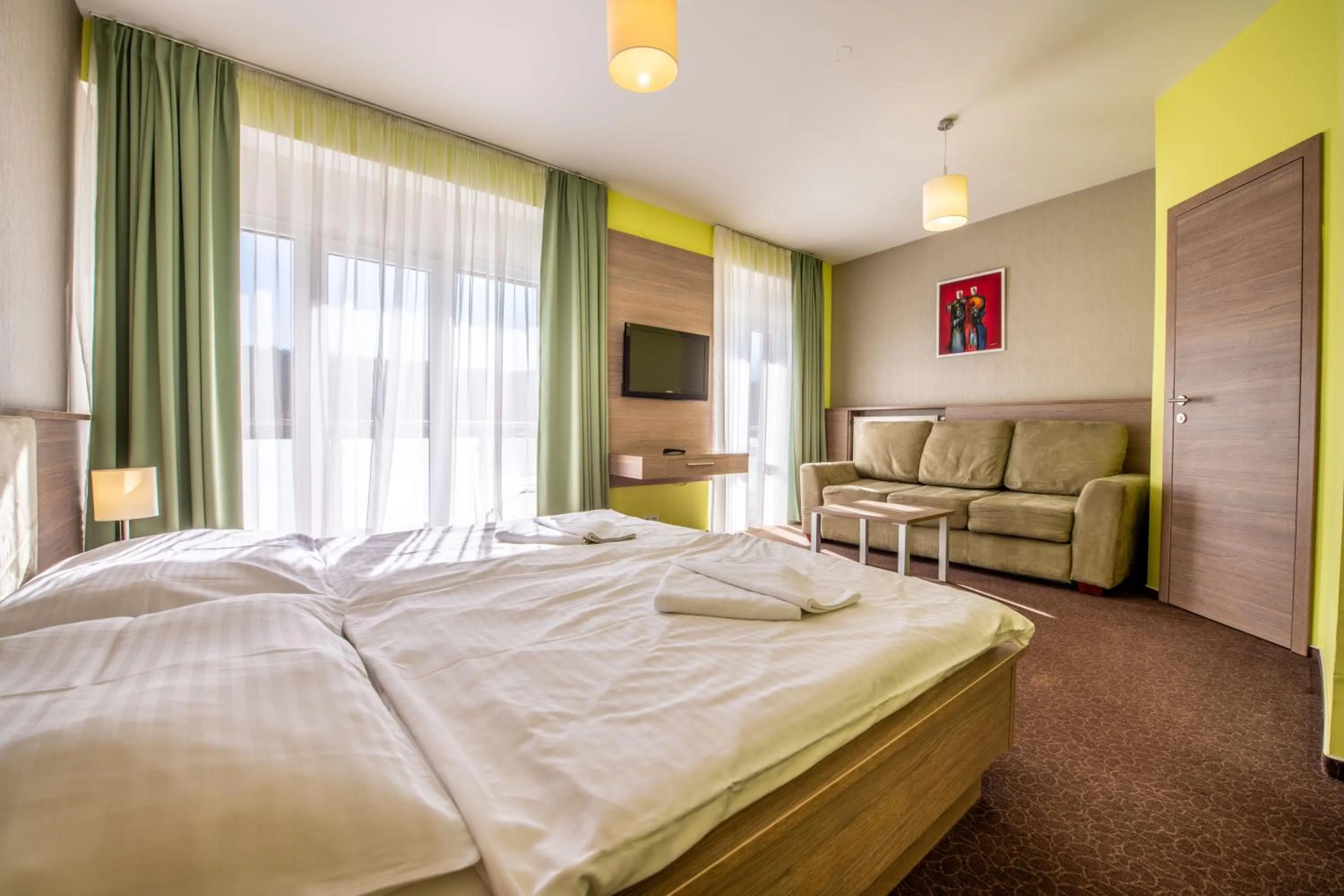 Photo of the whole room, Bed in Hotel Lučivná