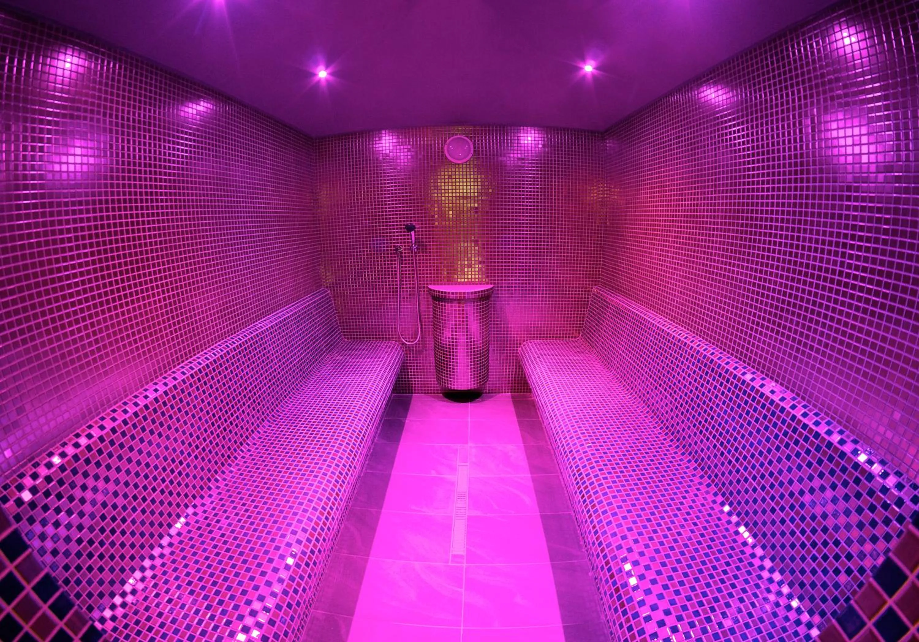 Steam room in Hotel Lučivná