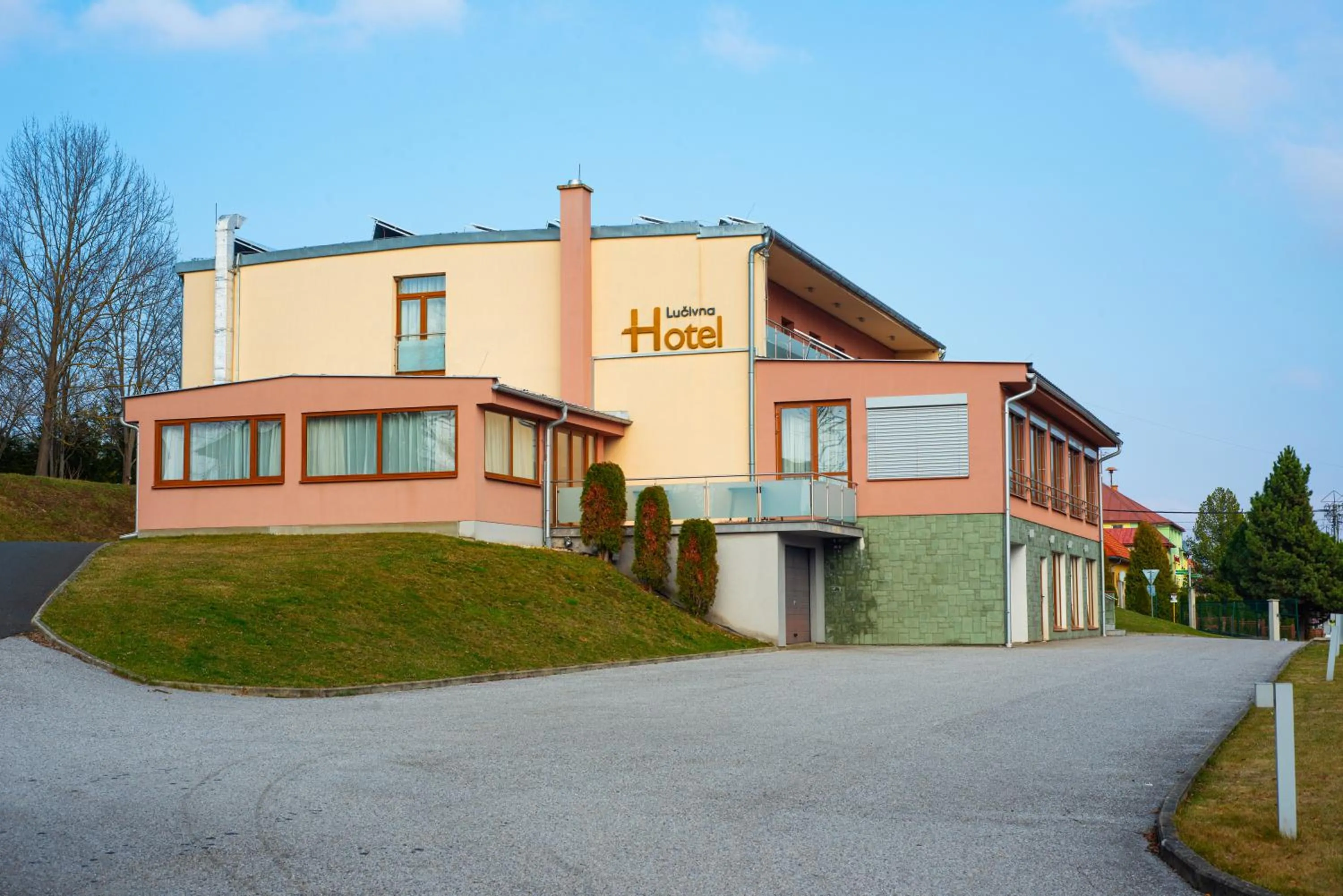 Property building in Hotel Lučivná