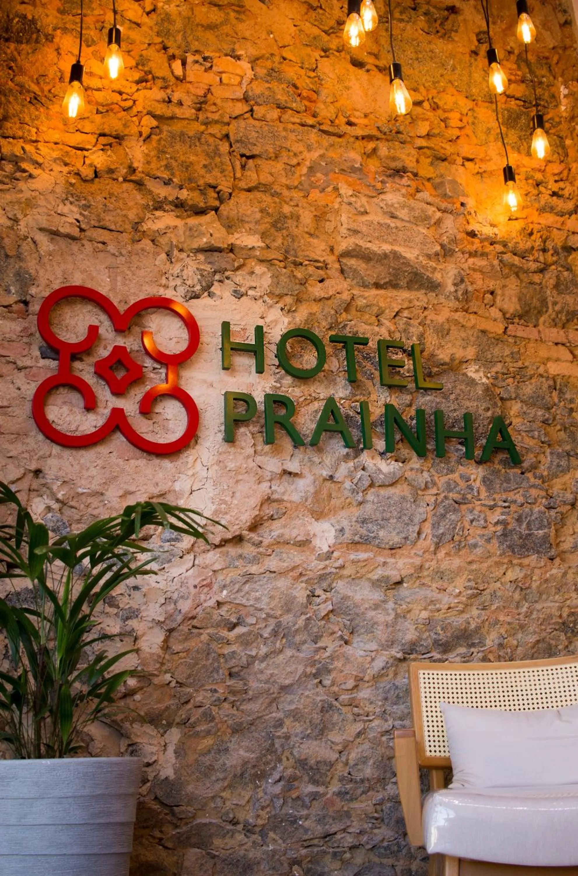 Property logo or sign in Hotel Prainha