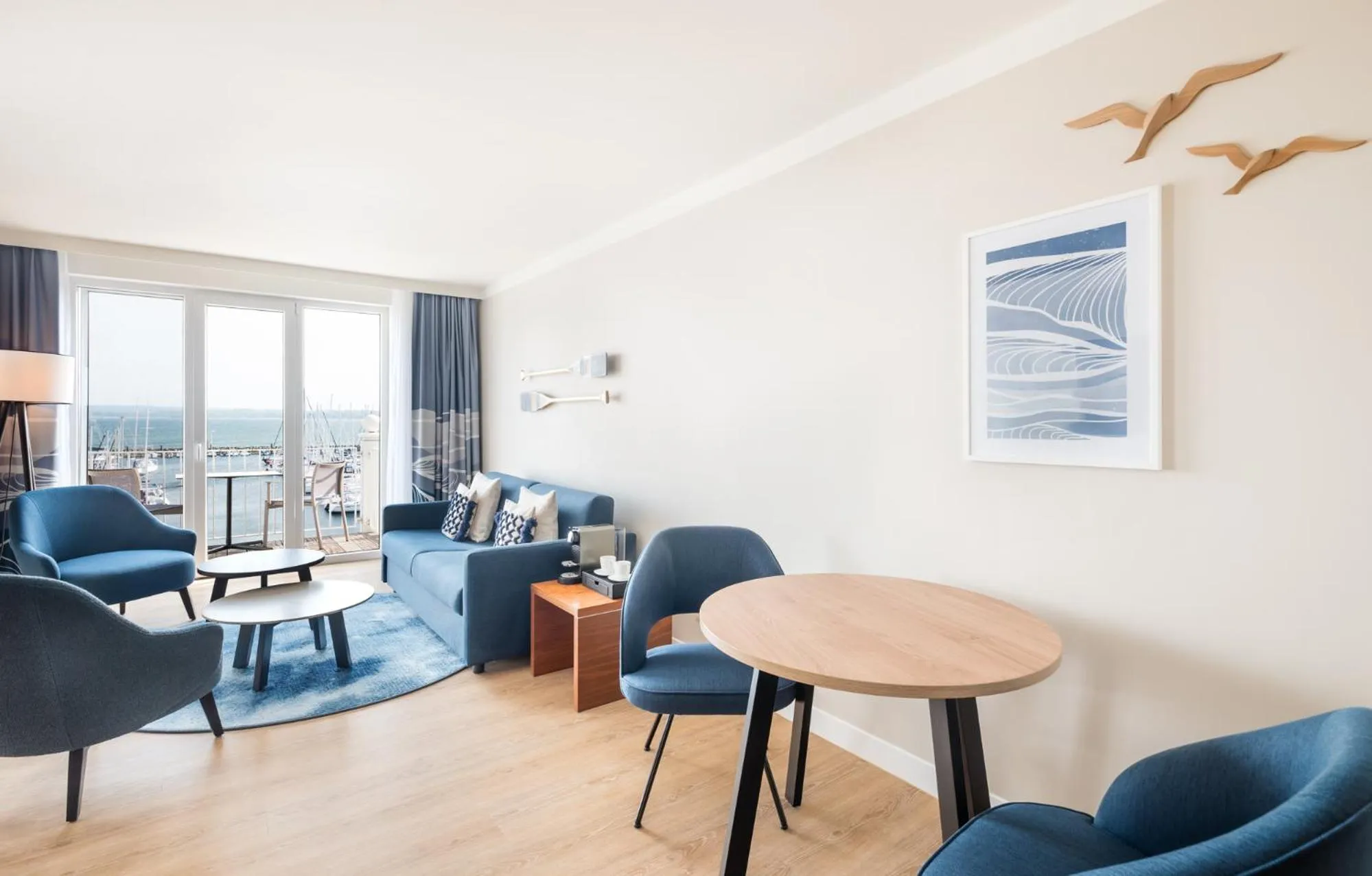 Living room in Lindner Hotel Boltenhagen, part of JdV by Hyatt