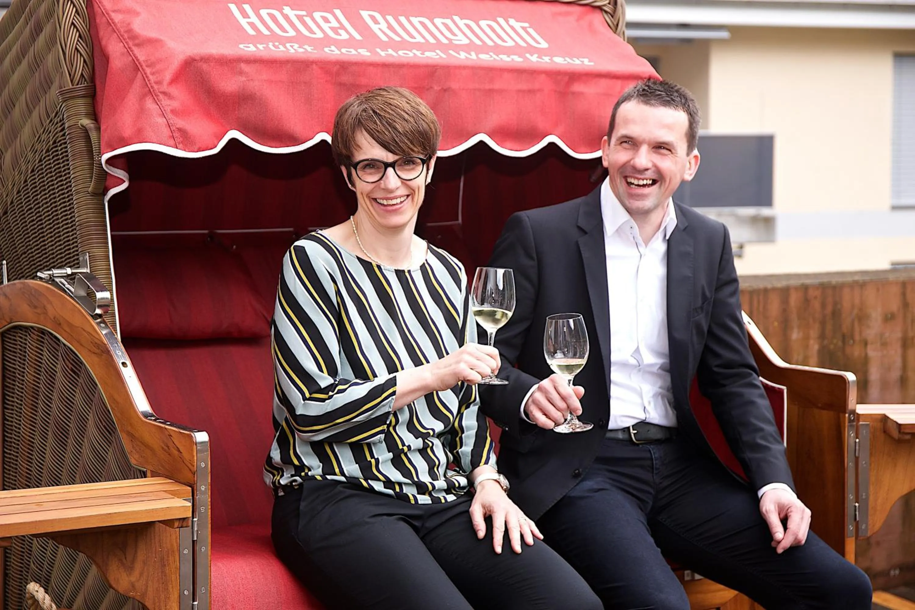 Staff in Hotel Weiss Kreuz