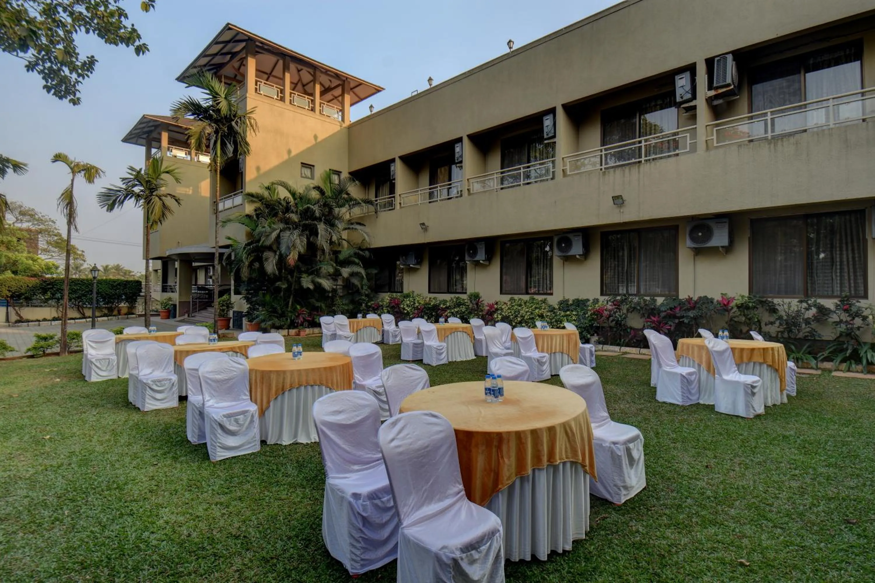 Garden view in VITS Lonavala