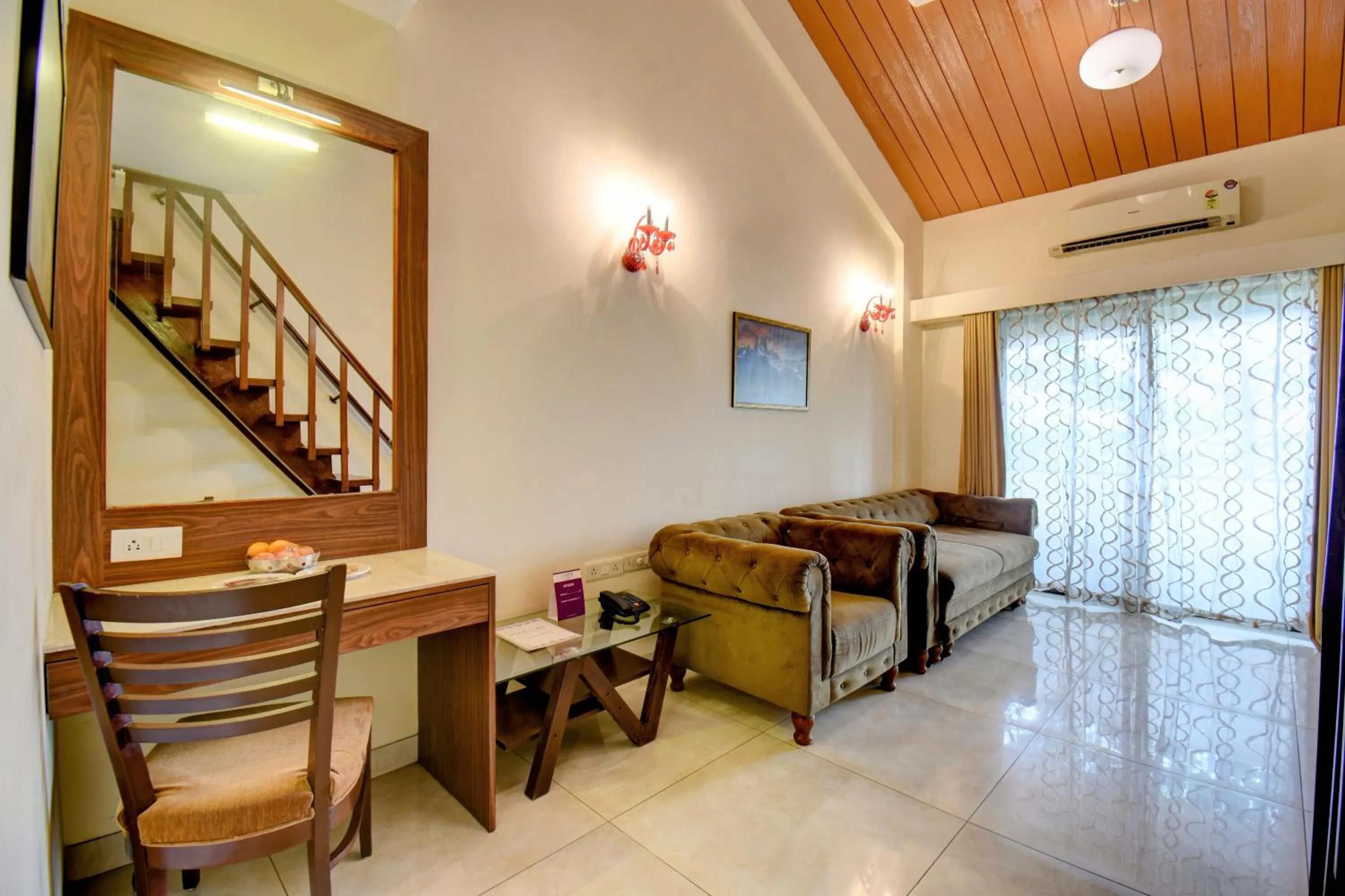 Living room in VITS Lonavala