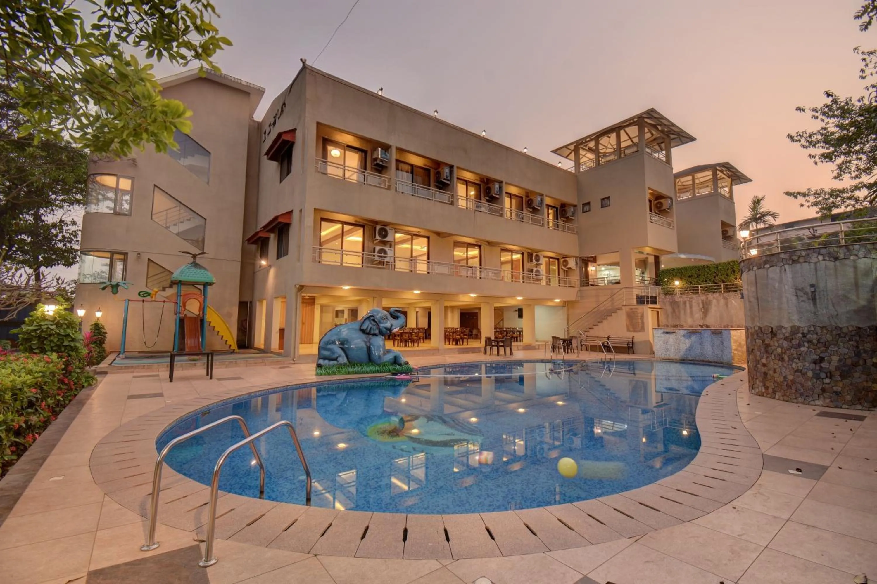 Facade/entrance in VITS Lonavala