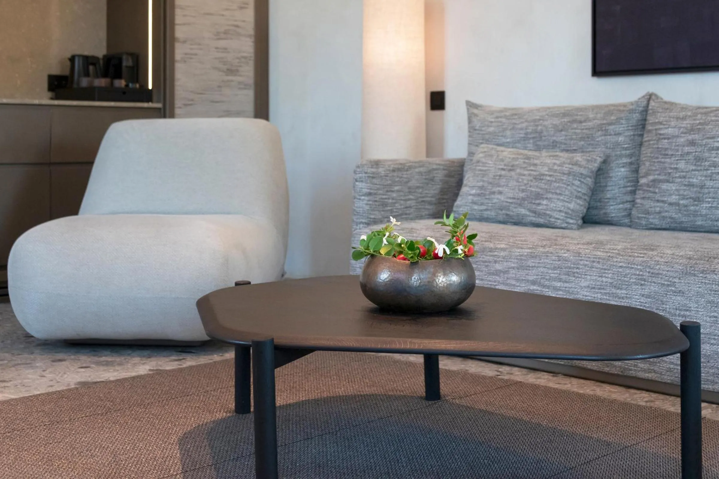 Seating area in Aeonic Suites and Spa