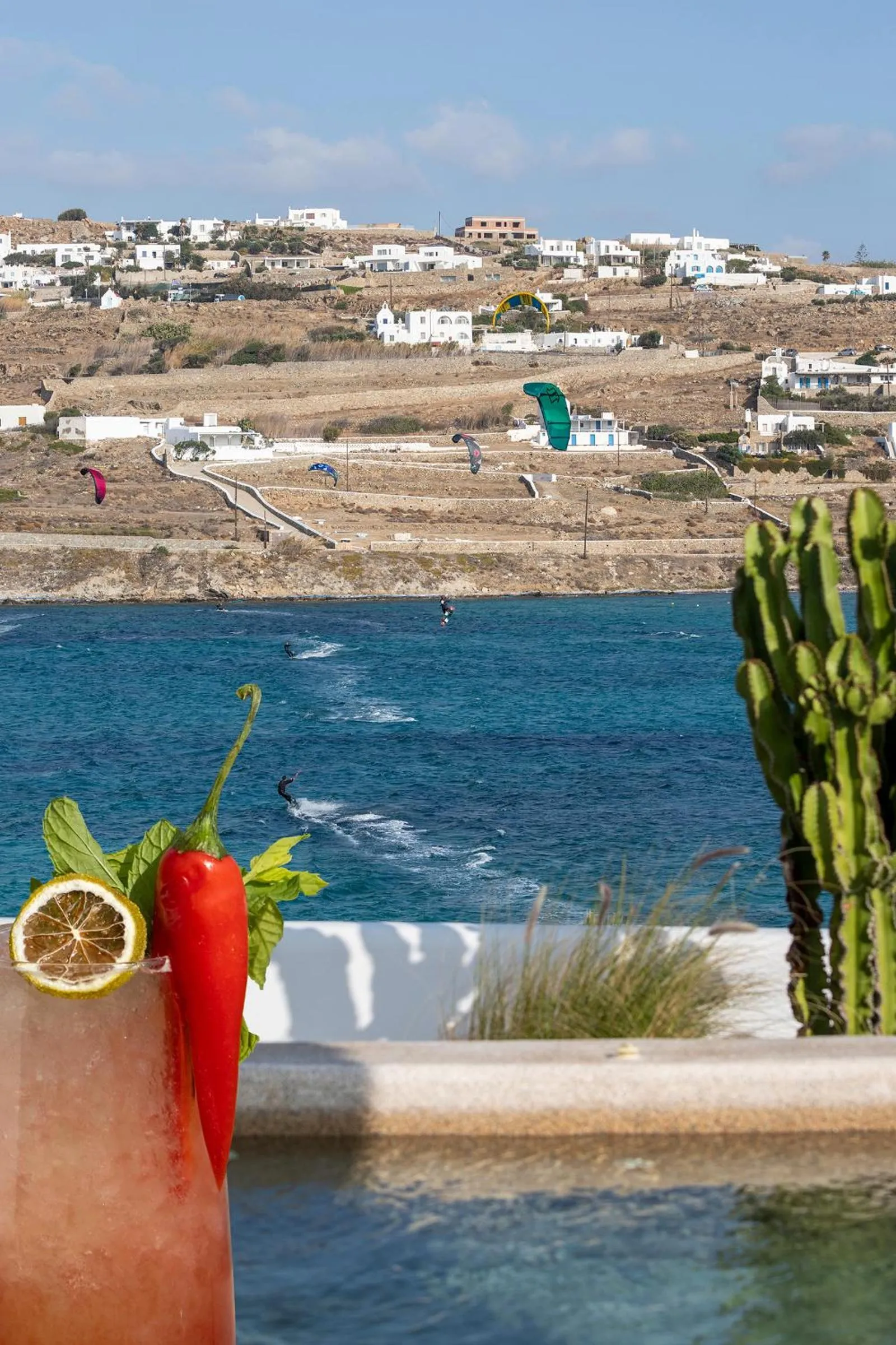 Sea view in Aeonic Suites and Spa