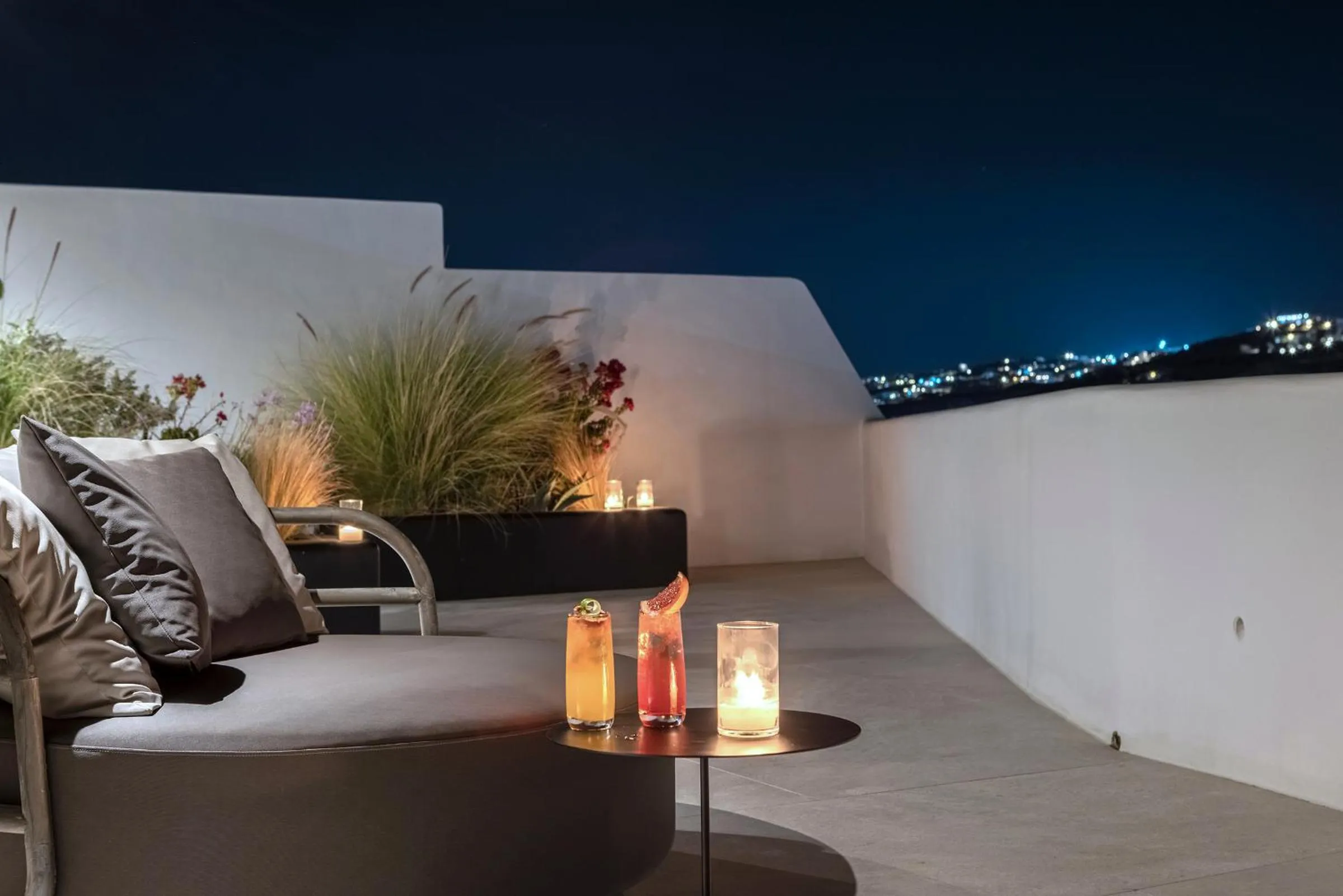 Balcony/Terrace in Aeonic Suites and Spa