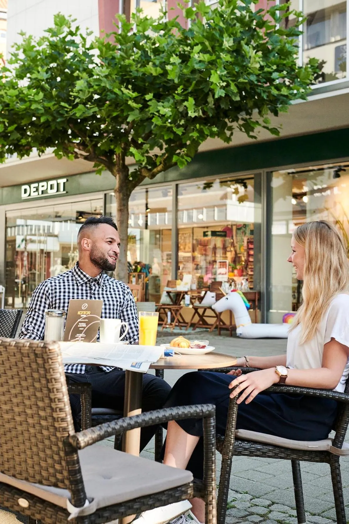 Balcony/Terrace in Hotel Hansa