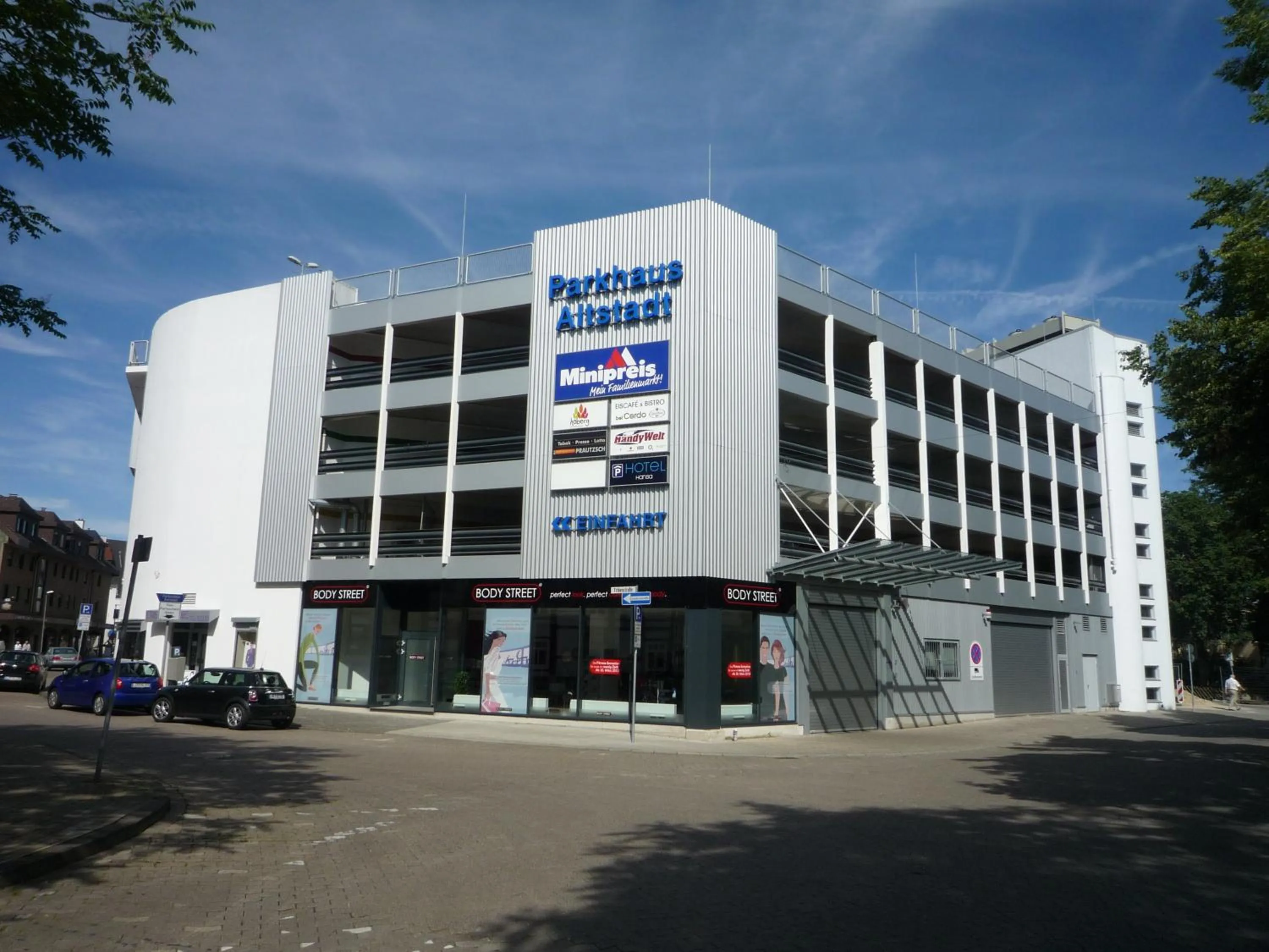 Parking in Hotel Hansa