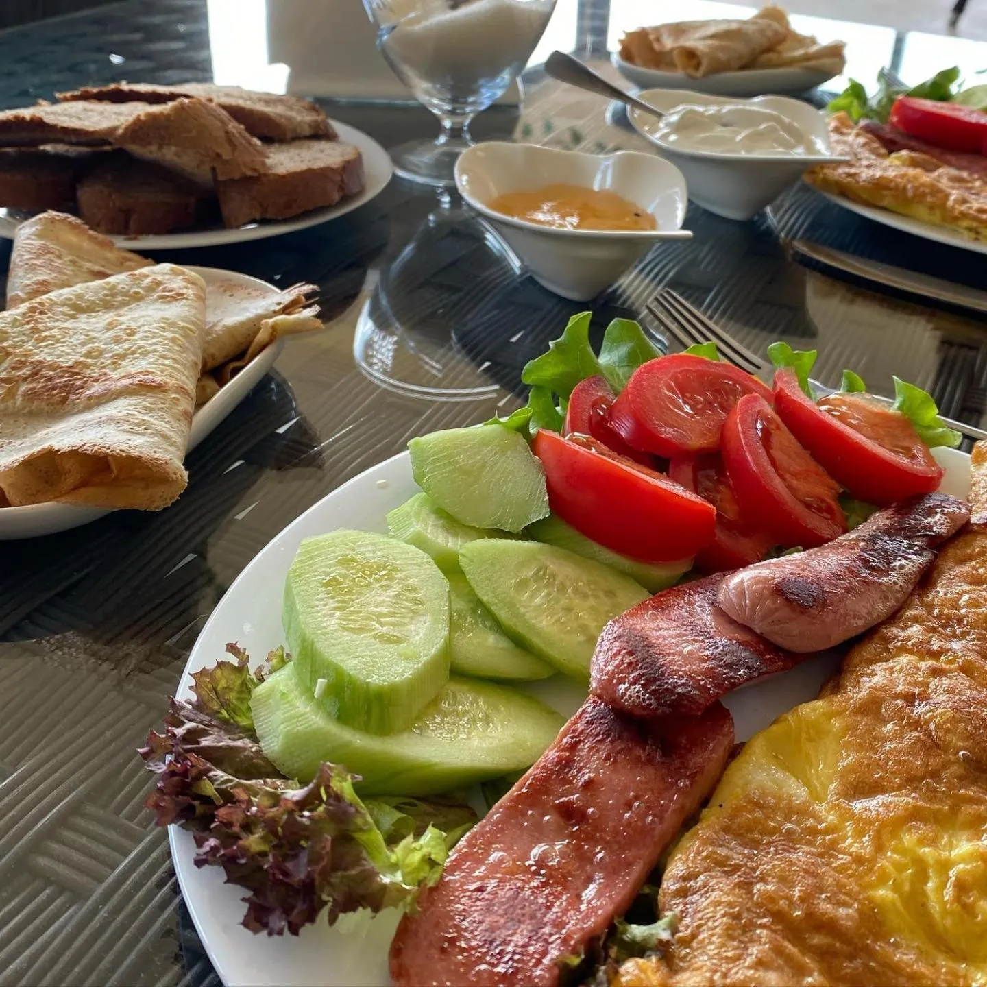 Breakfast in Georgia Tbilisi GT Hotel