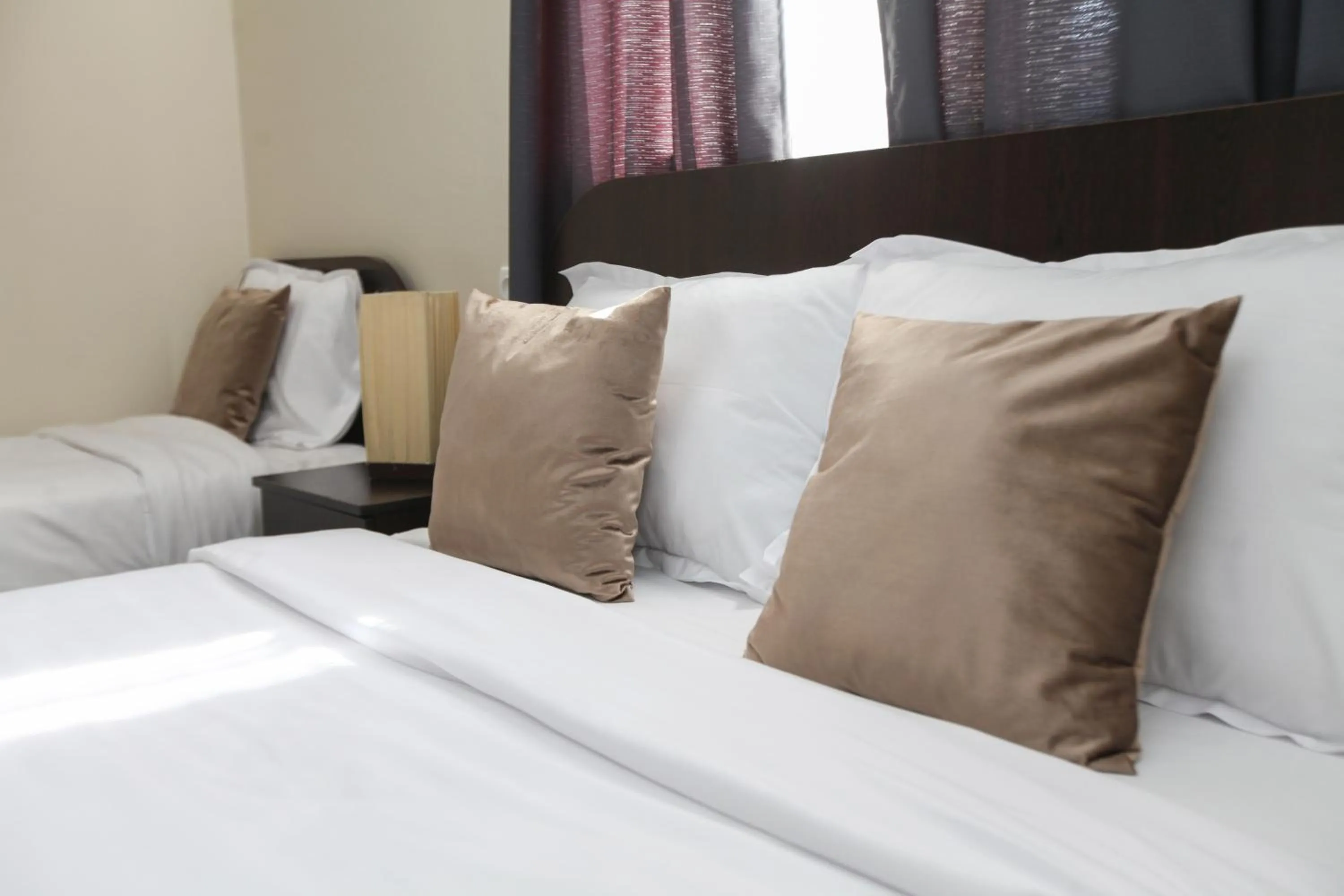 Bed in Georgia Tbilisi GT Hotel