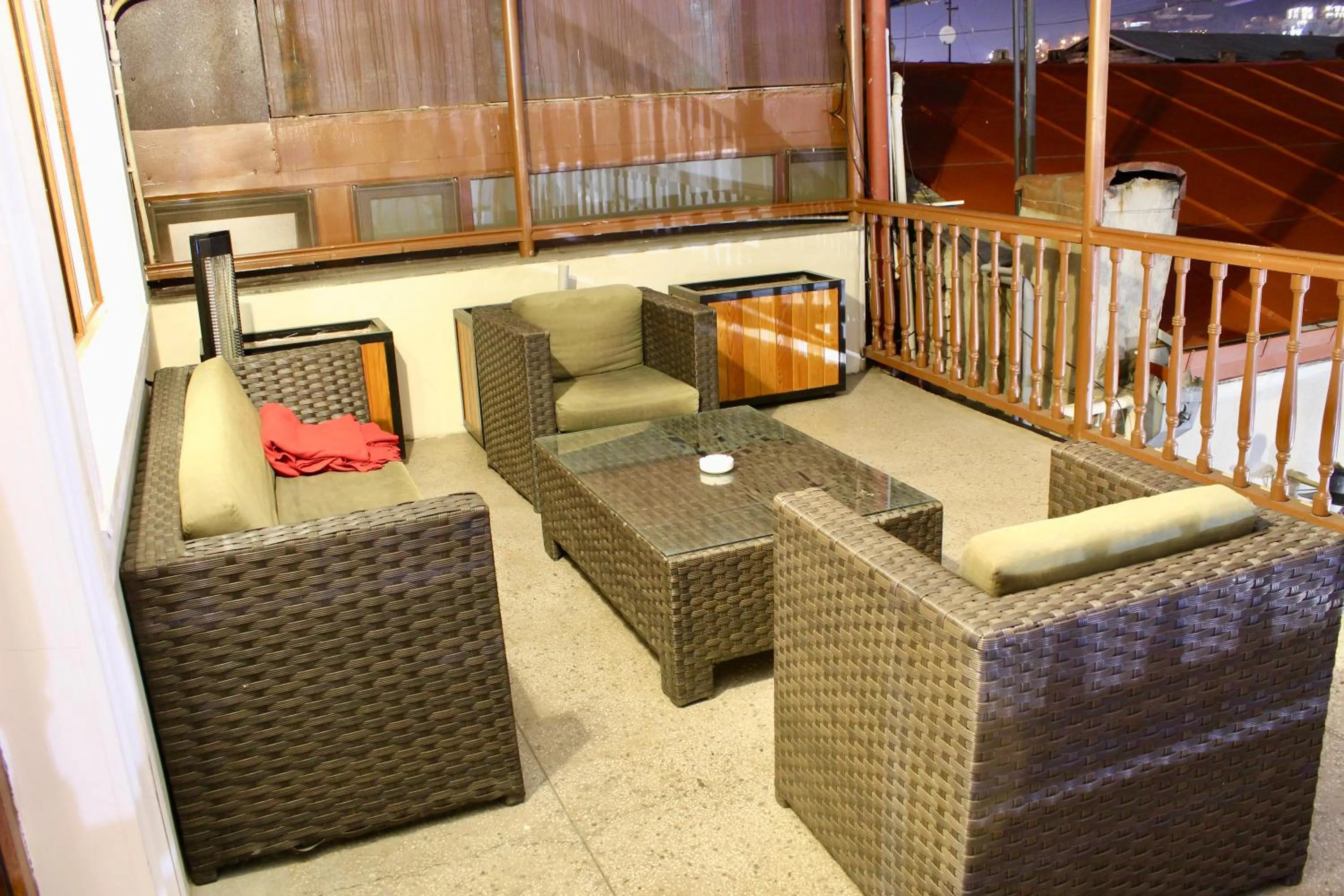 Balcony/Terrace in Georgia Tbilisi GT Hotel