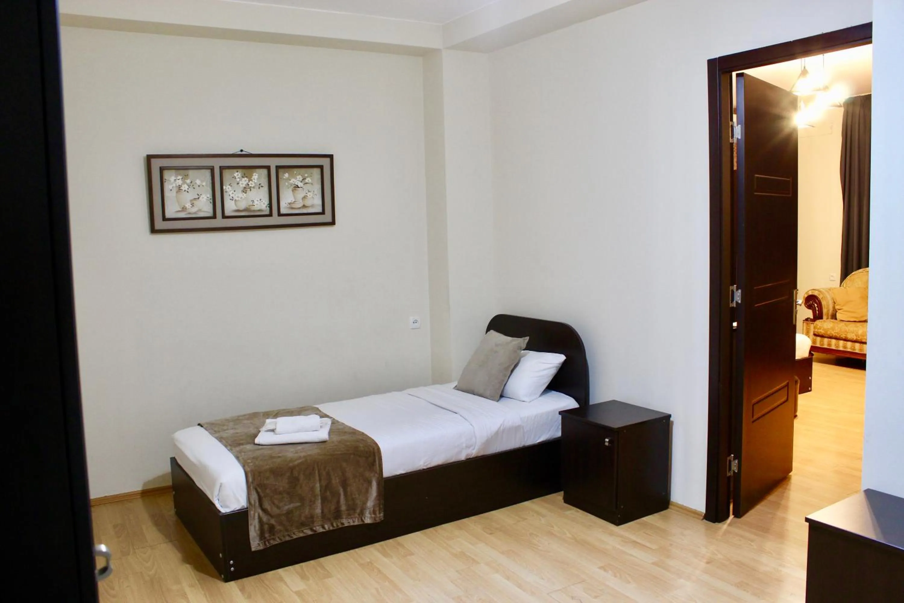 Bed in Georgia Tbilisi GT Hotel