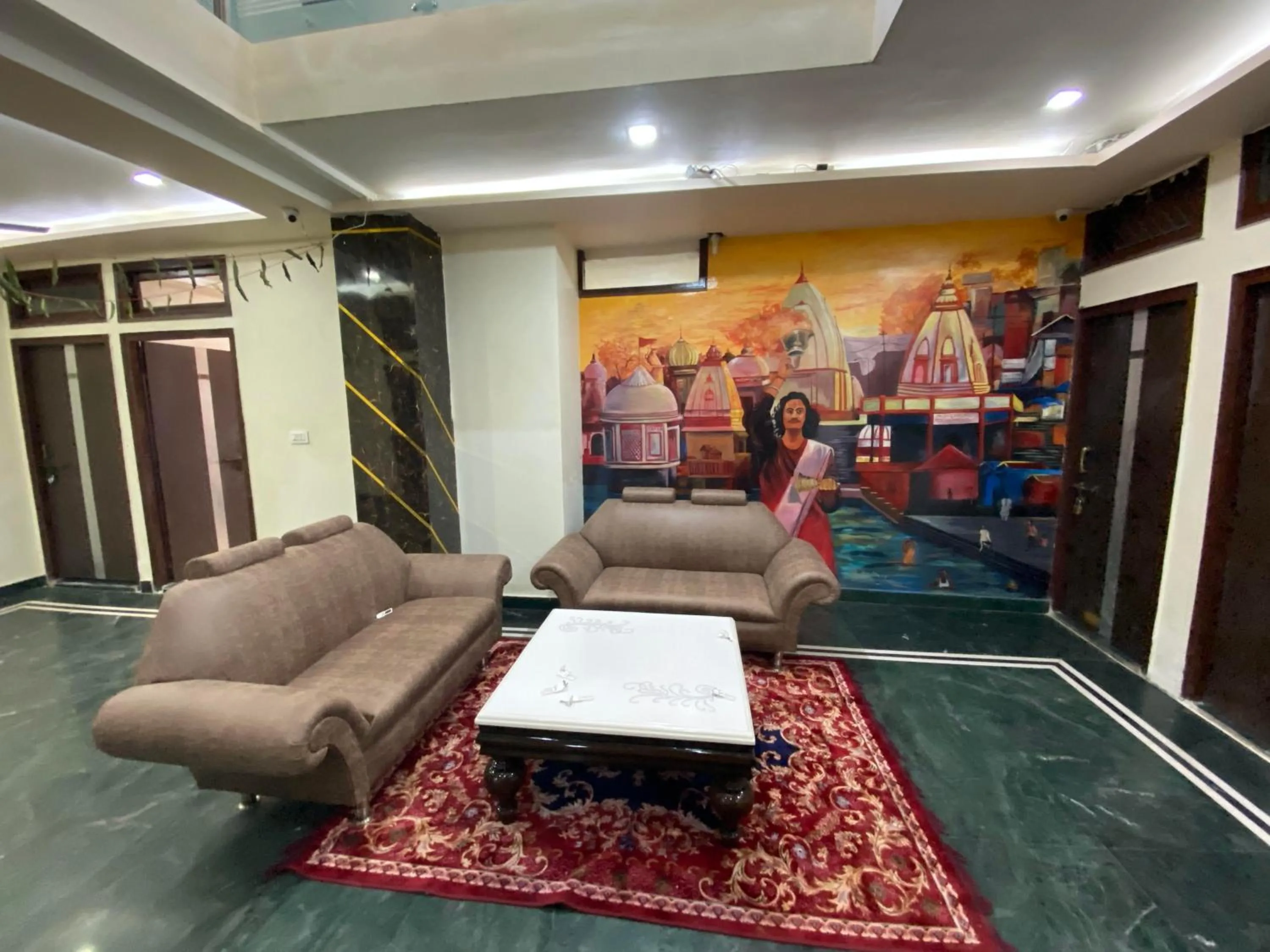 Seating area in The Reverent Ganga