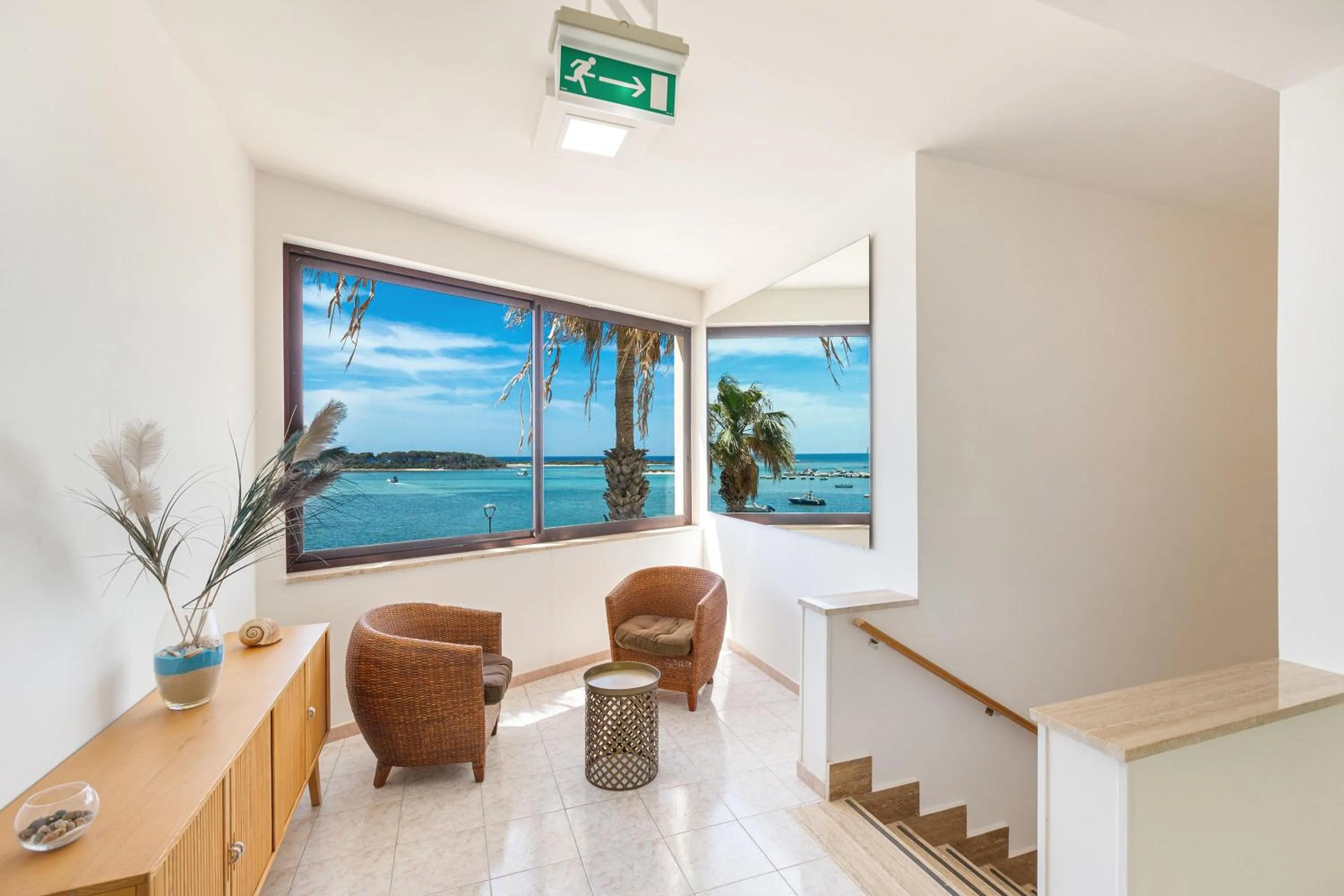 Decorative detail in Hotel Il Riccio