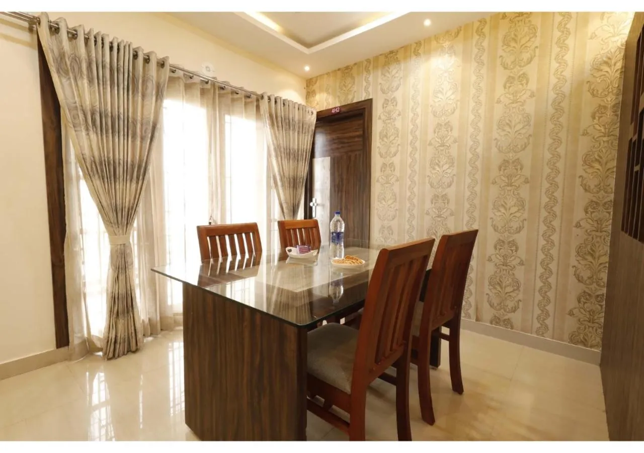 Seating area in SR BOUTIQUEE STAY