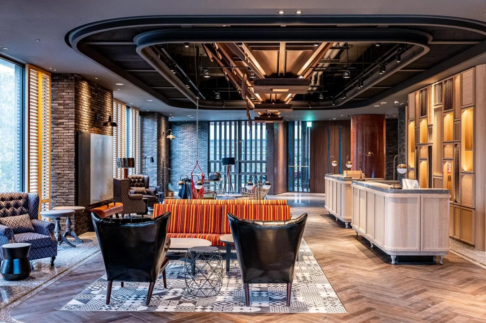 Lobby or reception in Just Sleep Tainan Hushan