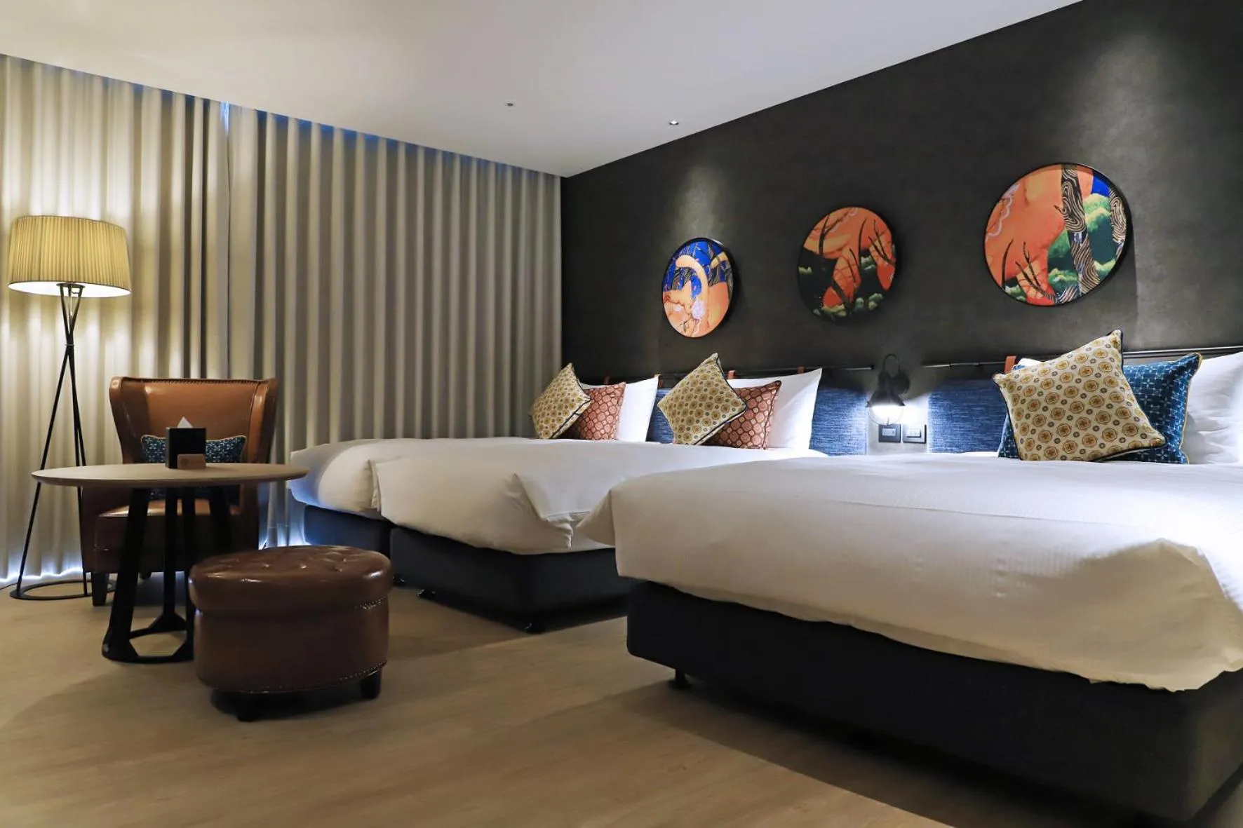 Photo of the whole room, Bed in Just Sleep Tainan Hushan