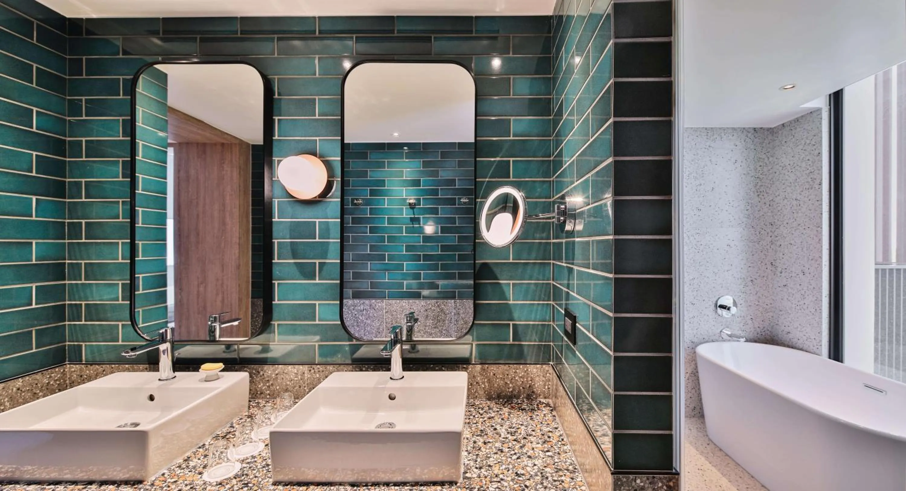 Bathroom in Just Sleep Tainan Hushan