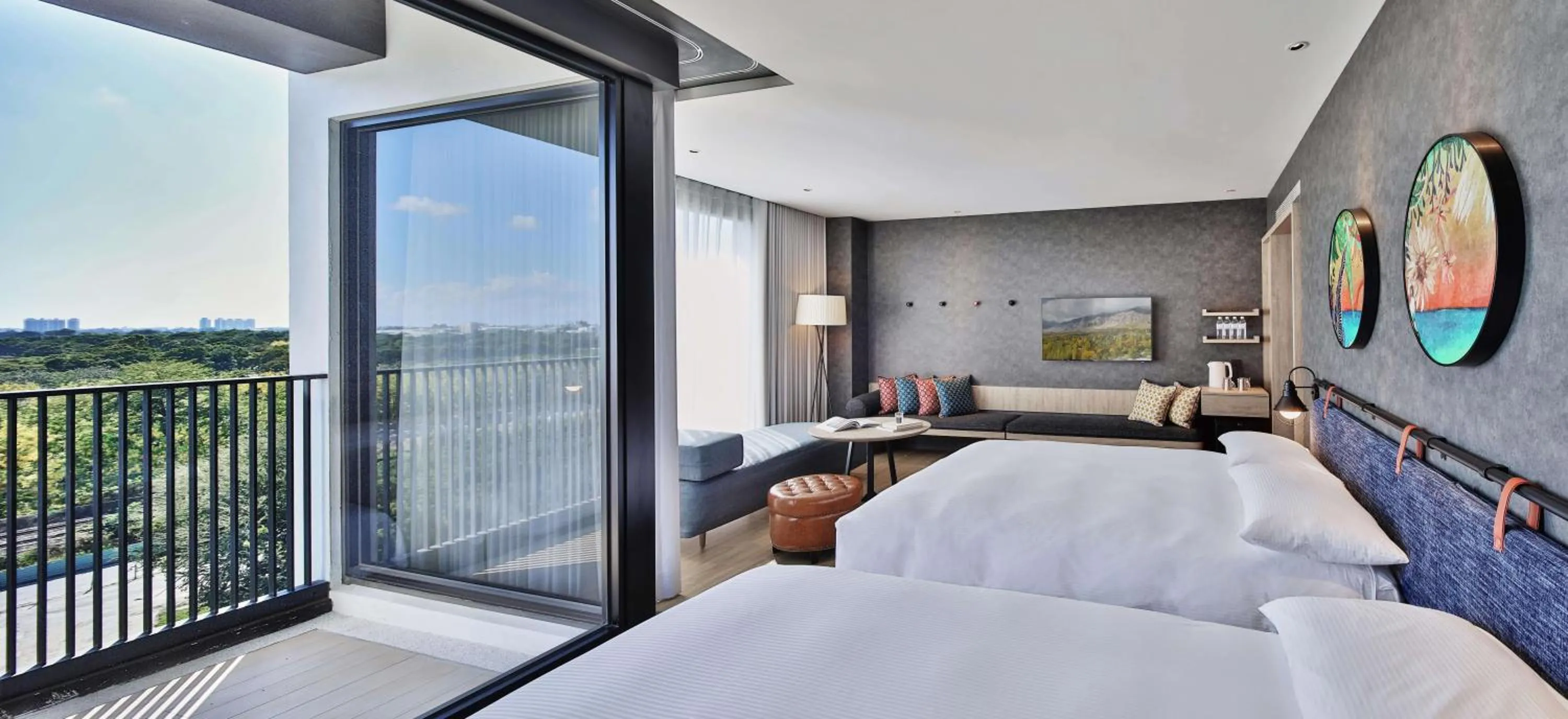 Bedroom, Bed in Just Sleep Tainan Hushan