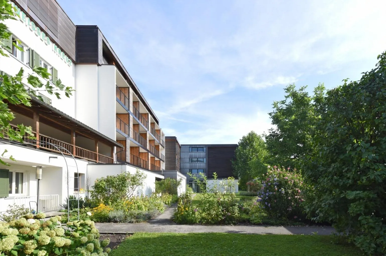 Garden in Hotel Weisses Kreuz