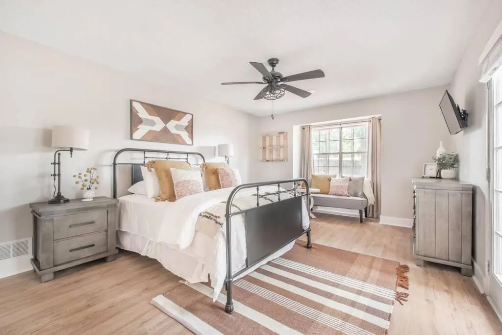 Bed in Stylish & Spacious Home Near ATL