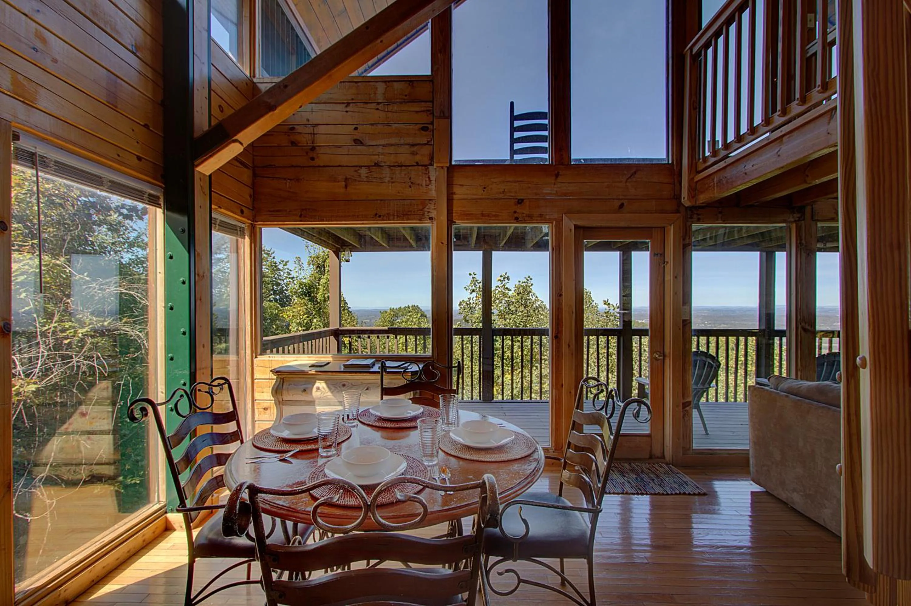 Stairway · Stunning Cabin in the Stars- 100mile views!
