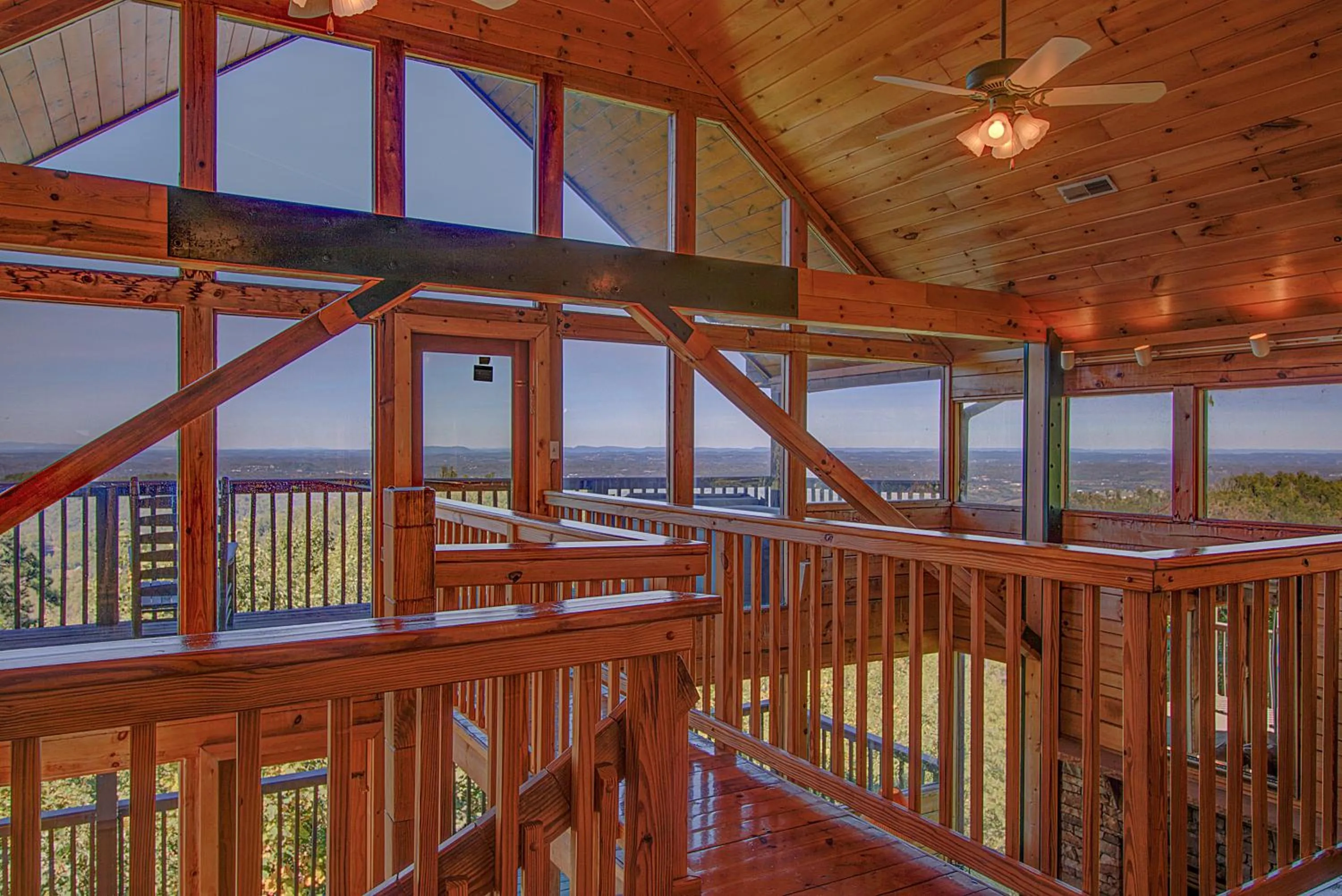 Stairway · Stunning Cabin in the Stars- 100mile views!