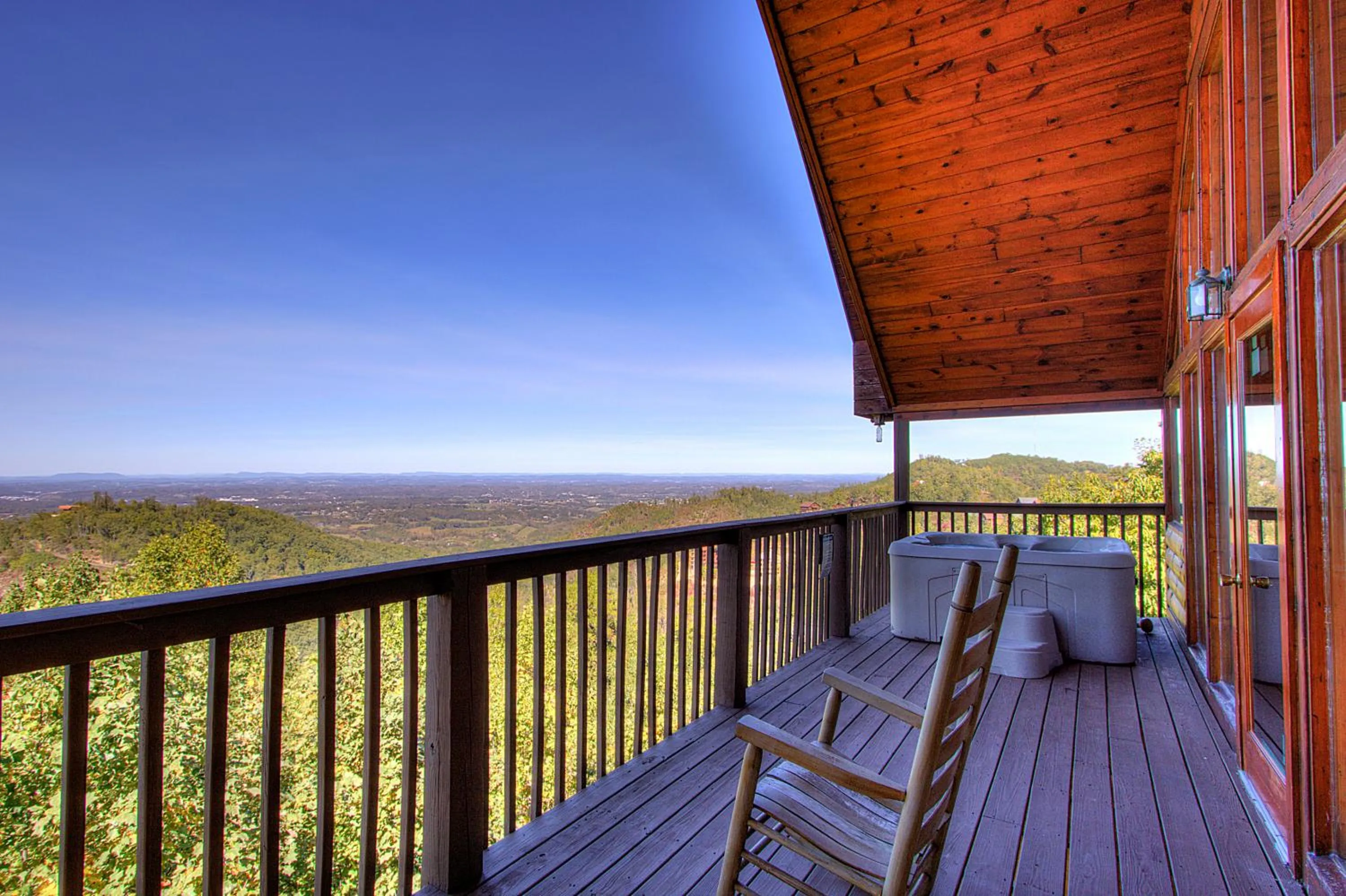 Stairway · Stunning Cabin in the Stars- 100mile views!