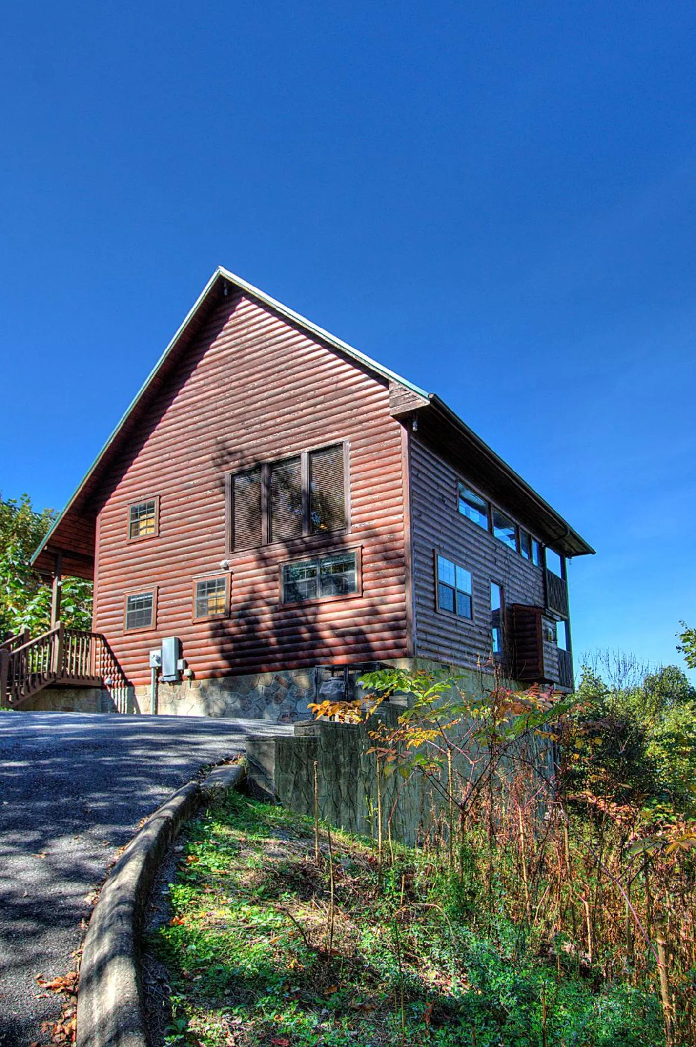 Stairway · Stunning Cabin in the Stars- 100mile views!