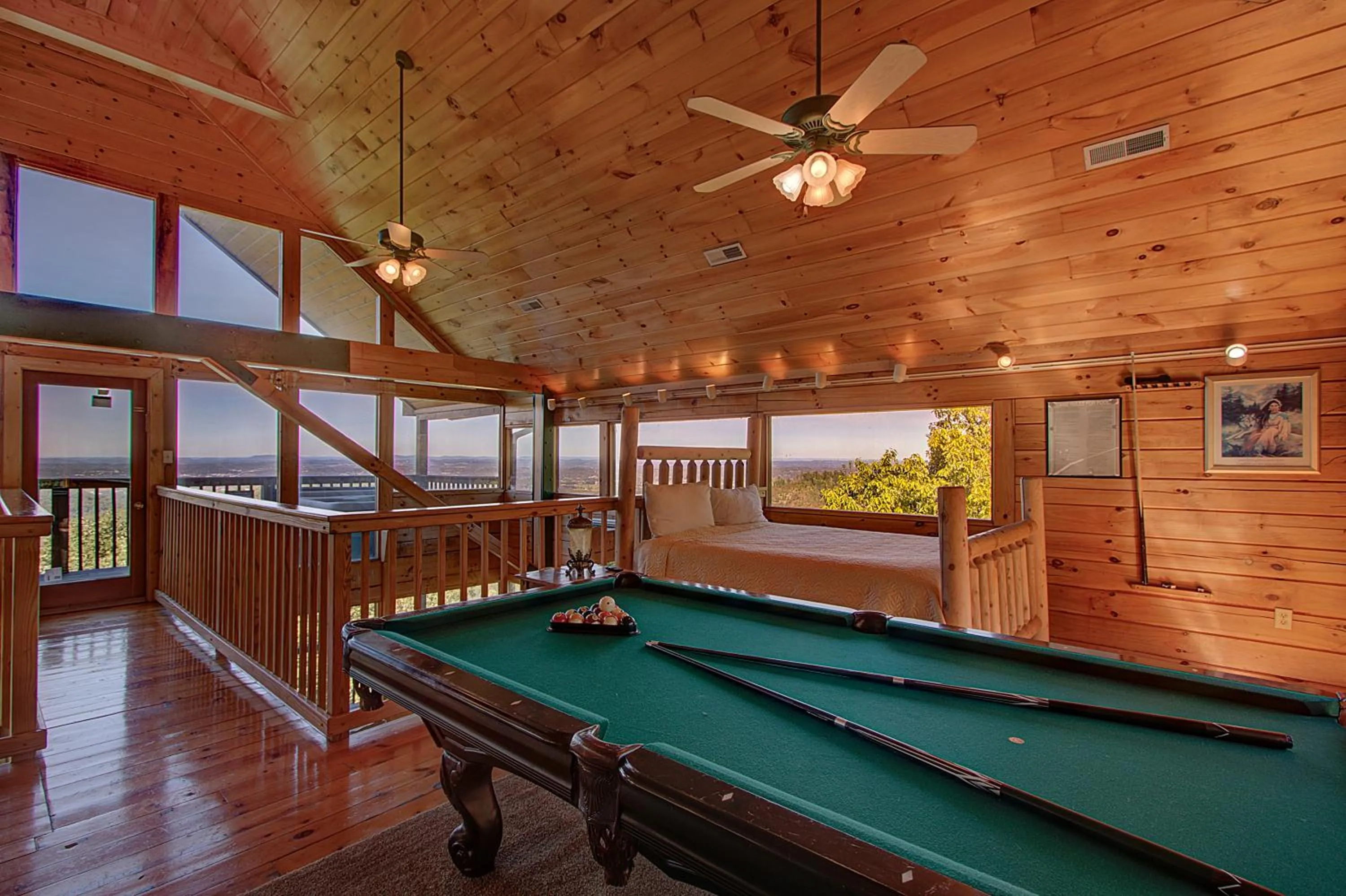 Stairway · Stunning Cabin in the Stars- 100mile views!